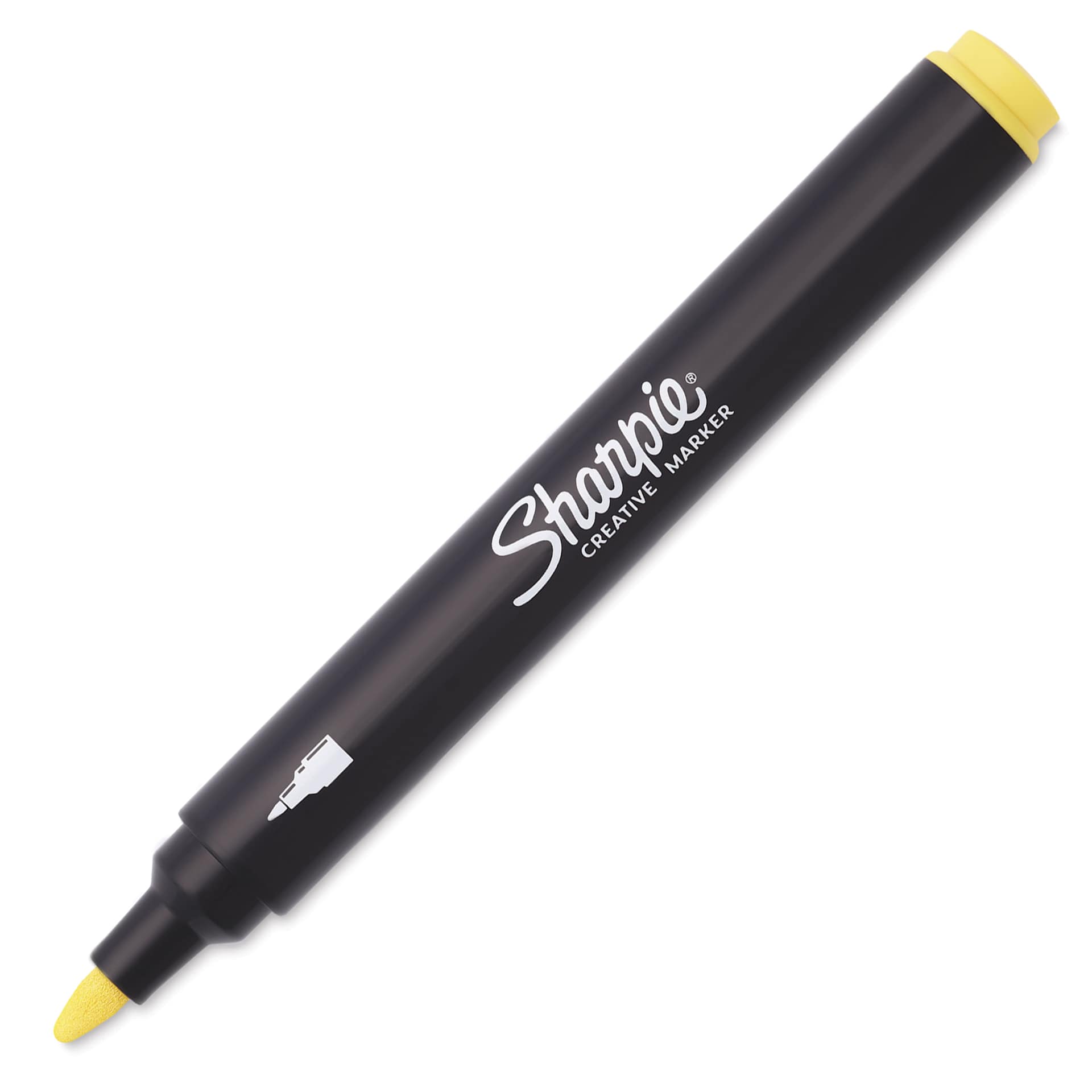 Sharpie Creative Acrylic Marker - Yellow, Bullet Tip