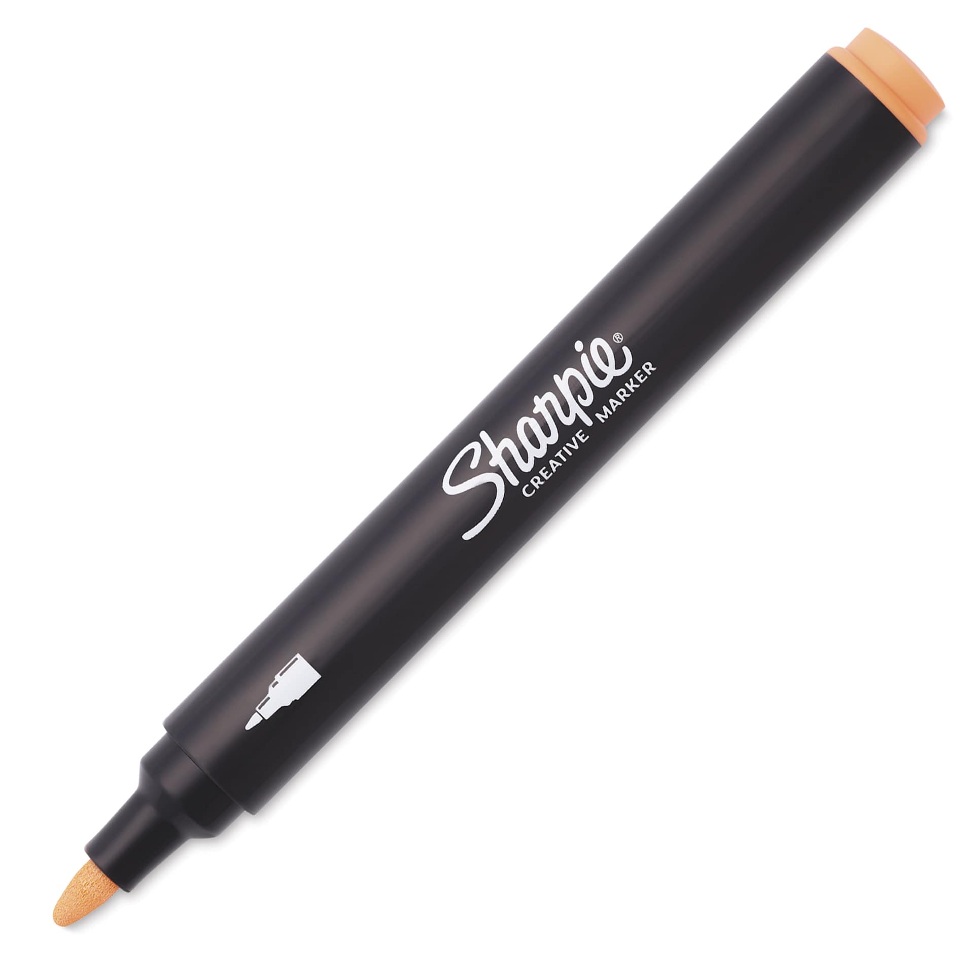 Sharpie Creative Acrylic Marker - Orange, Bullet Tip