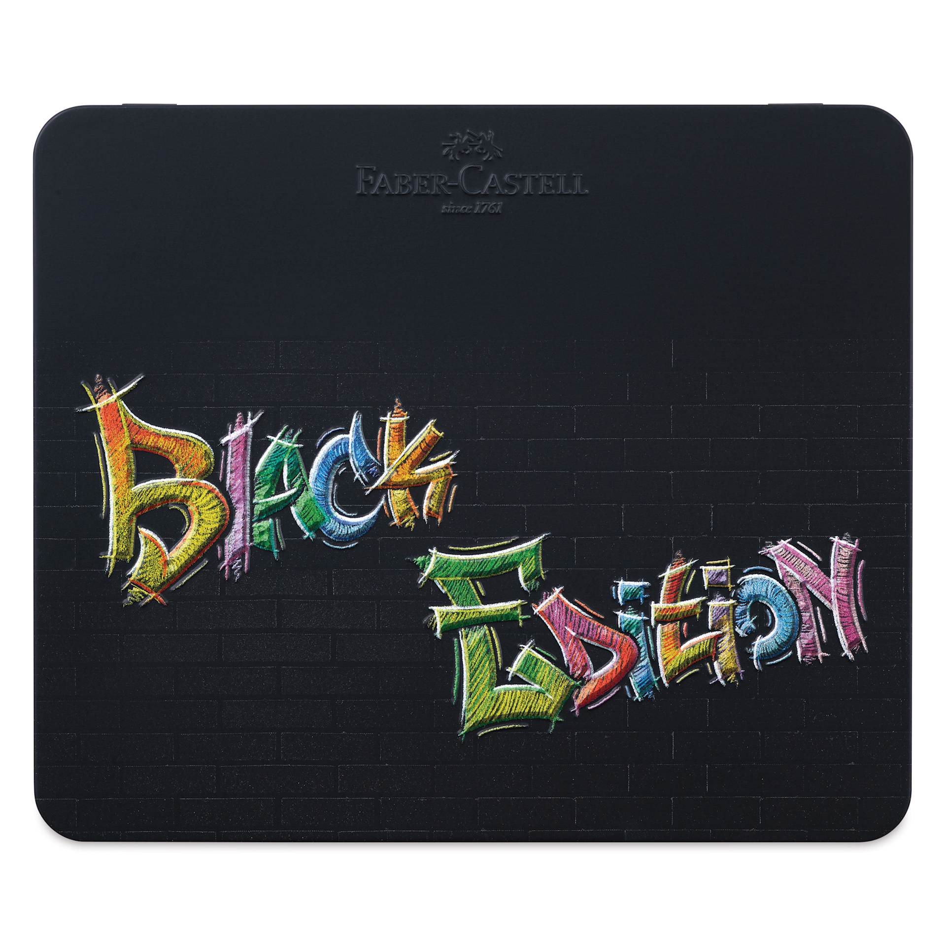 Faber-Castell Black Edition Colored Pencils - Assorted Colors, Tin Set of 100