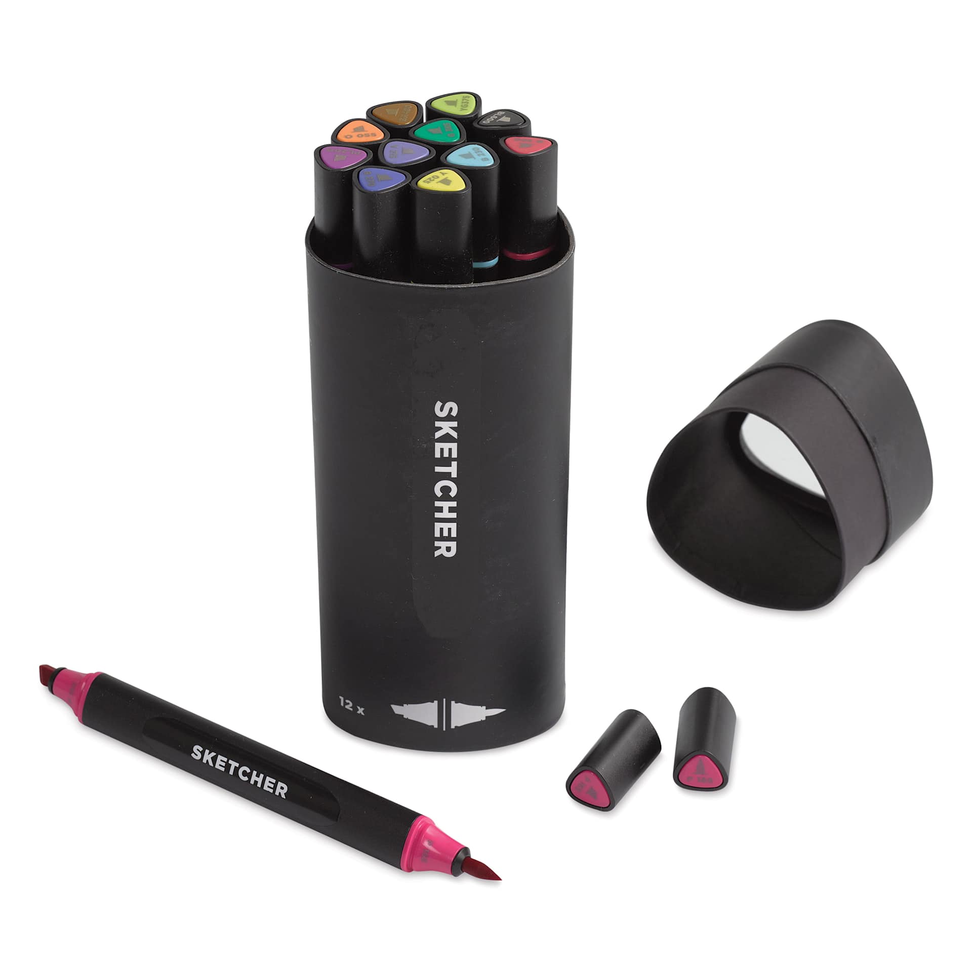 Molotow Sketcher Twin Graphic Markers - Main Kit 1, marker outside of the open packaging