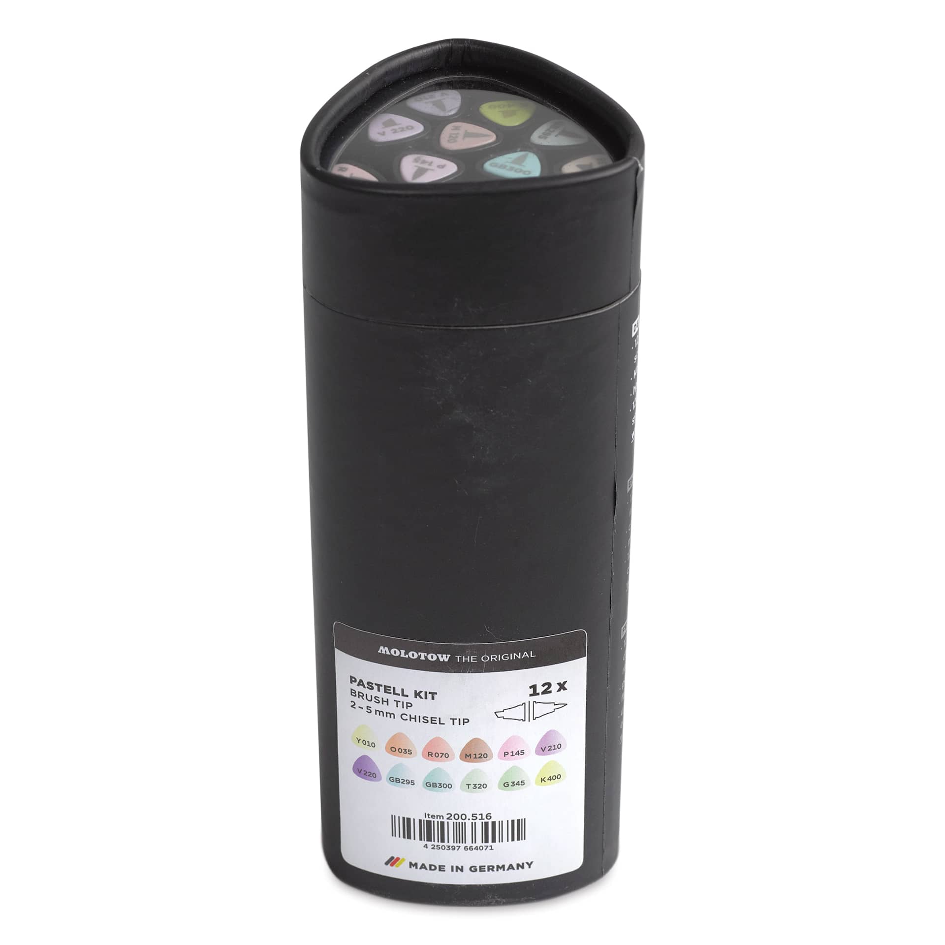 Molotow Sketcher Twin Graphic Markers - Pastel Kit, front of the packaging