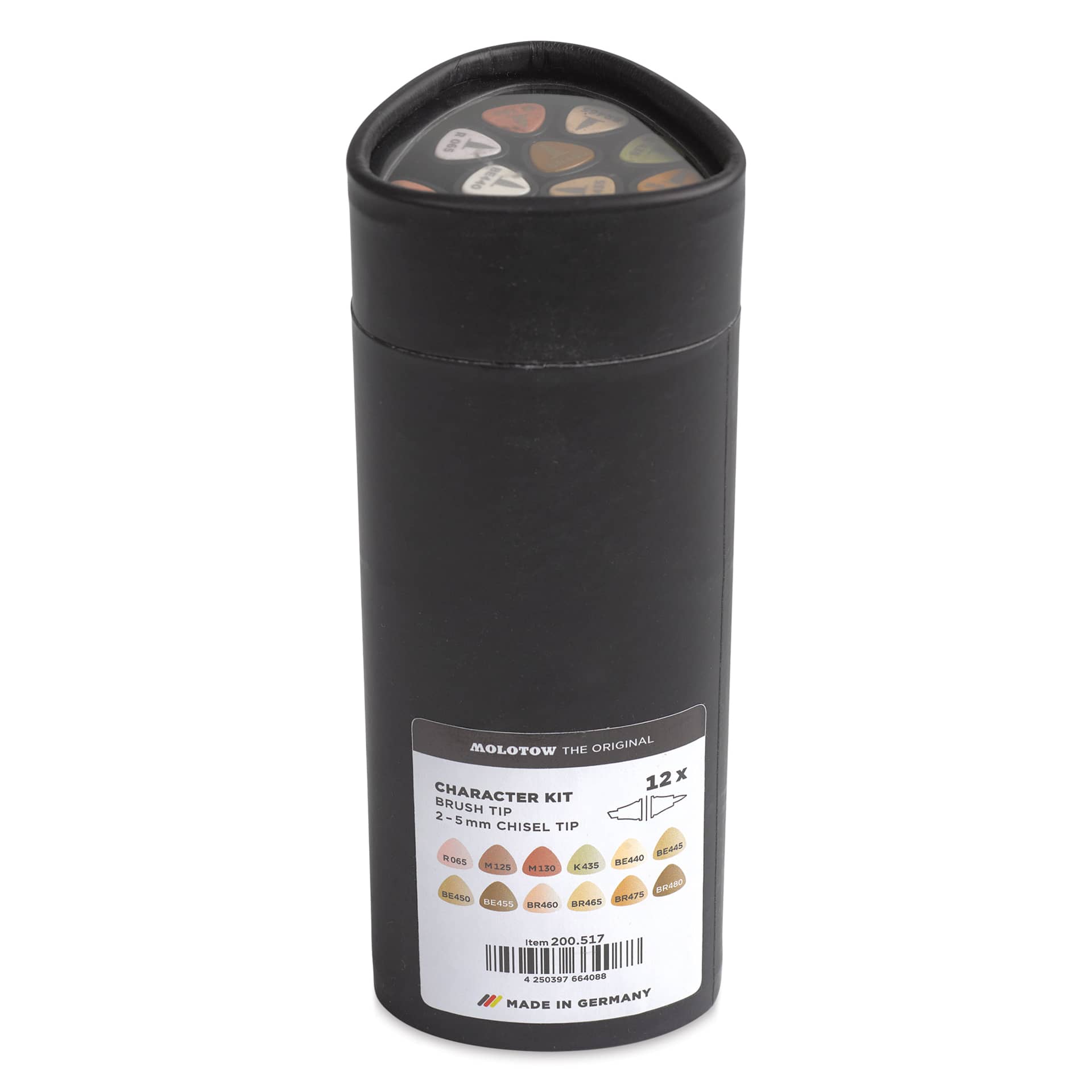 Molotow Sketcher Twin Graphic Markers - Character Kit, front of the packaging