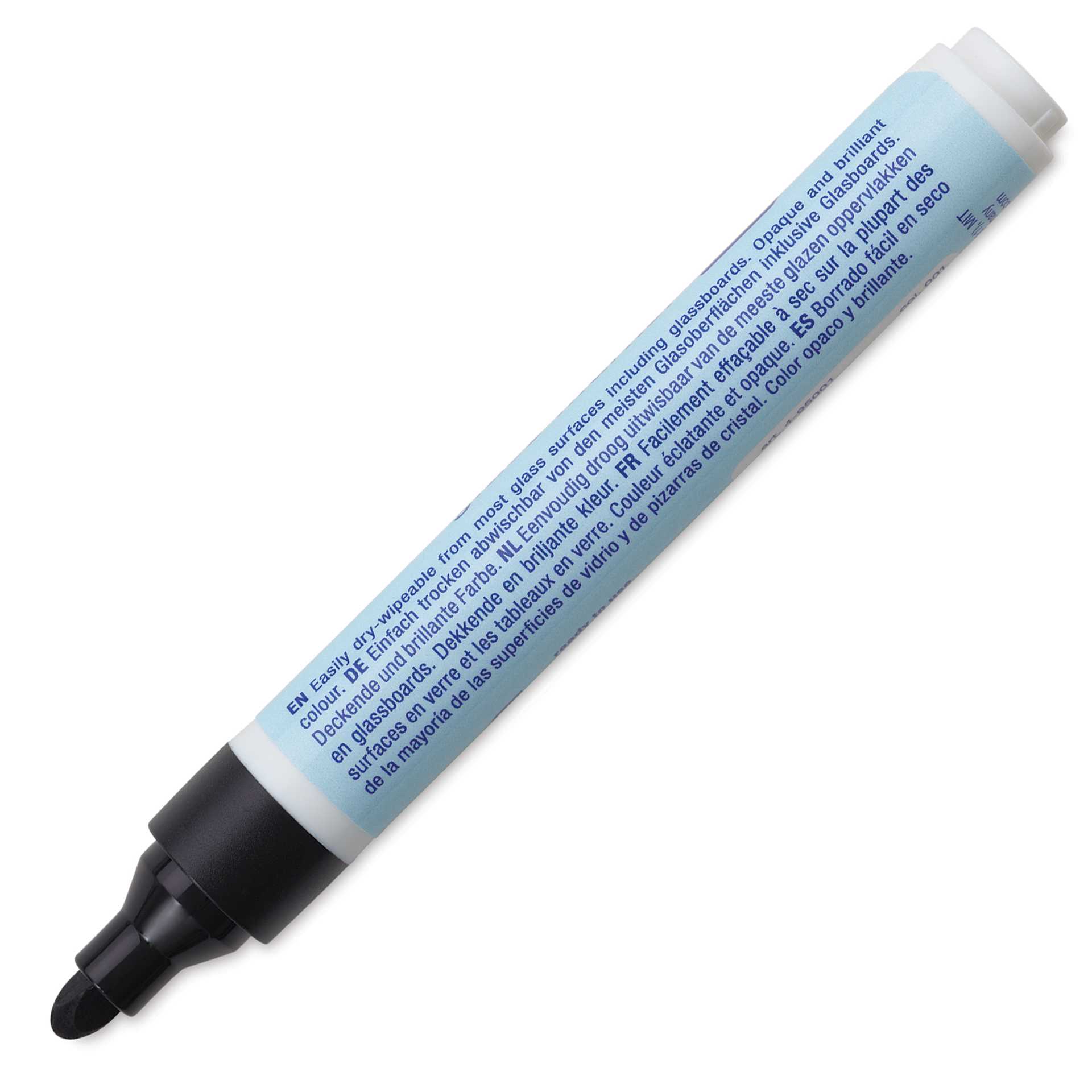 Edding 95 Glass Marker - Black, side of the marker barrel
