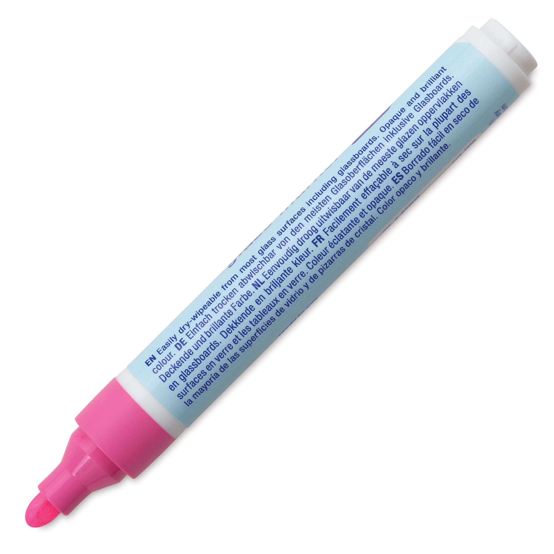 Edding 95 Glass Marker - Pink, side of the marker barrel