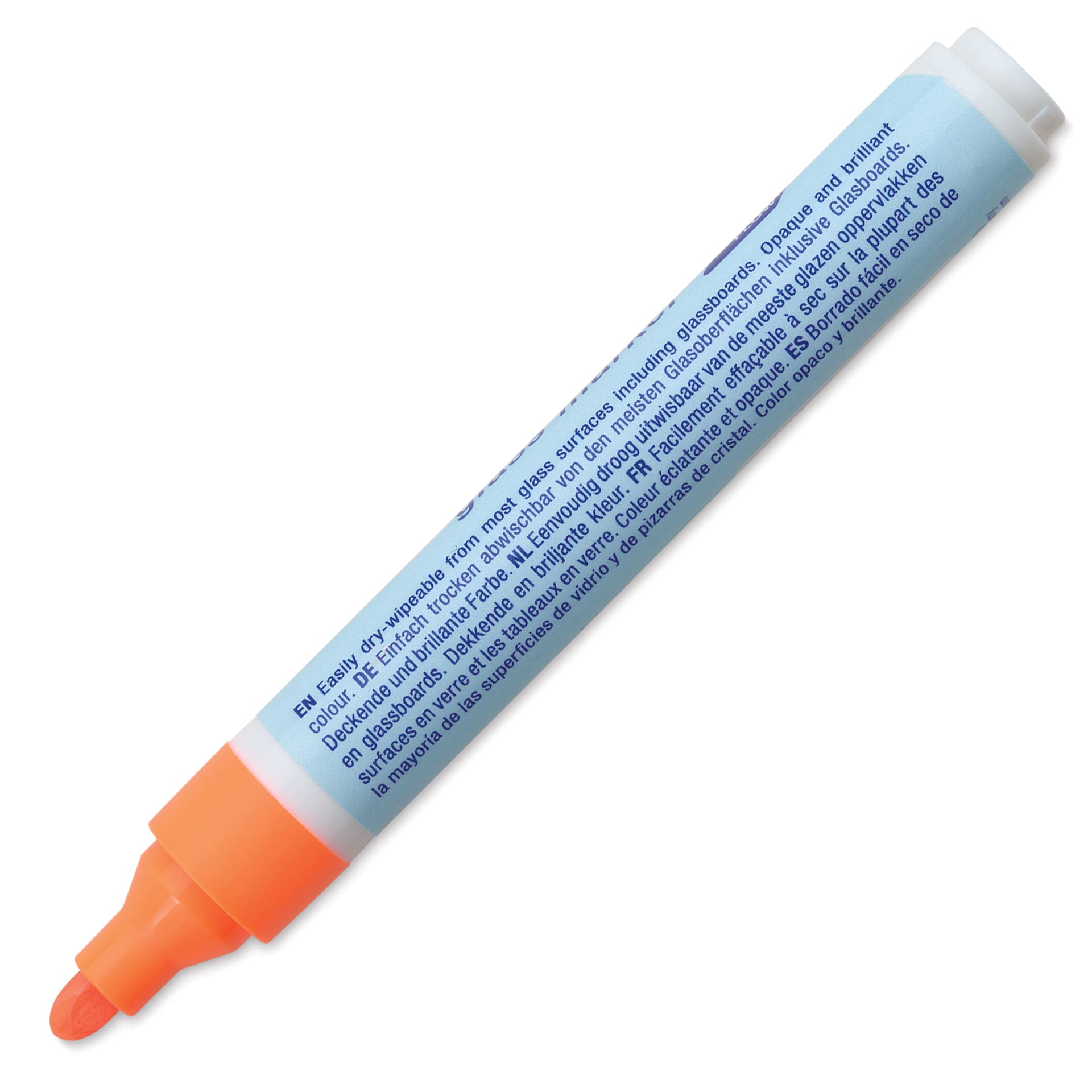 Edding 95 Glass Marker - Orange, side of the marker barrel