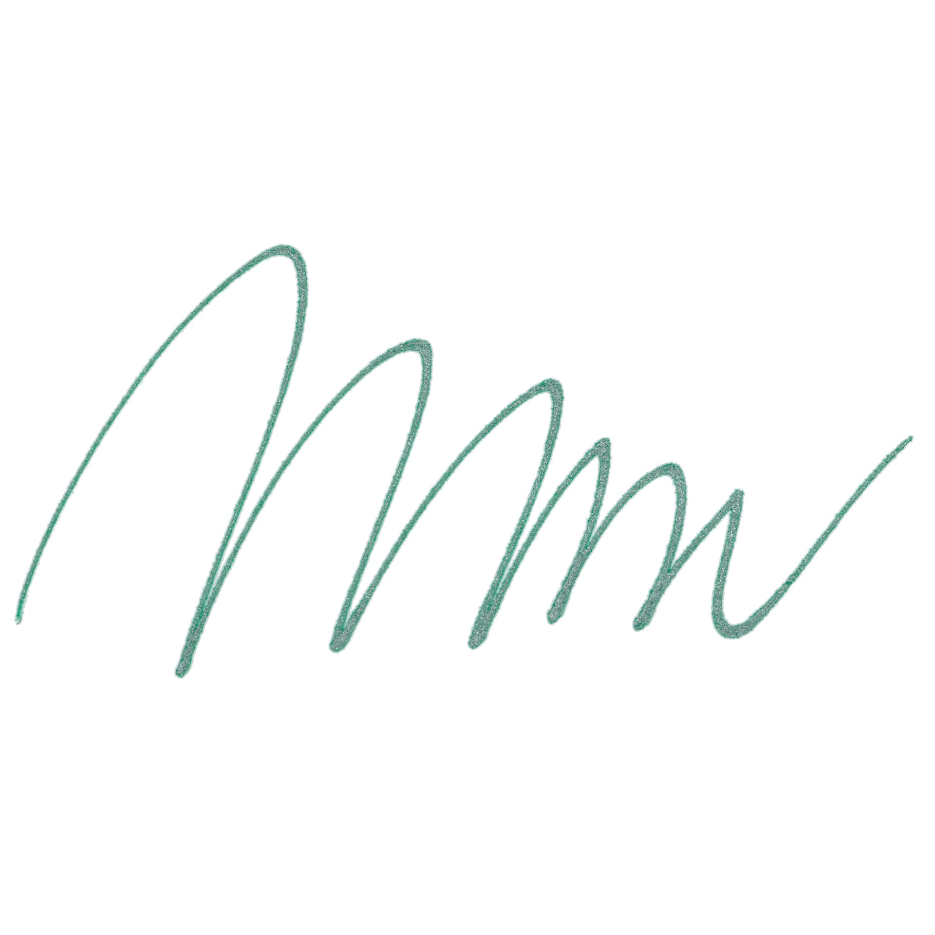 Edding Gloss Paint Marker - Green Metallic, Round Nib, 0.8 mm, swatch