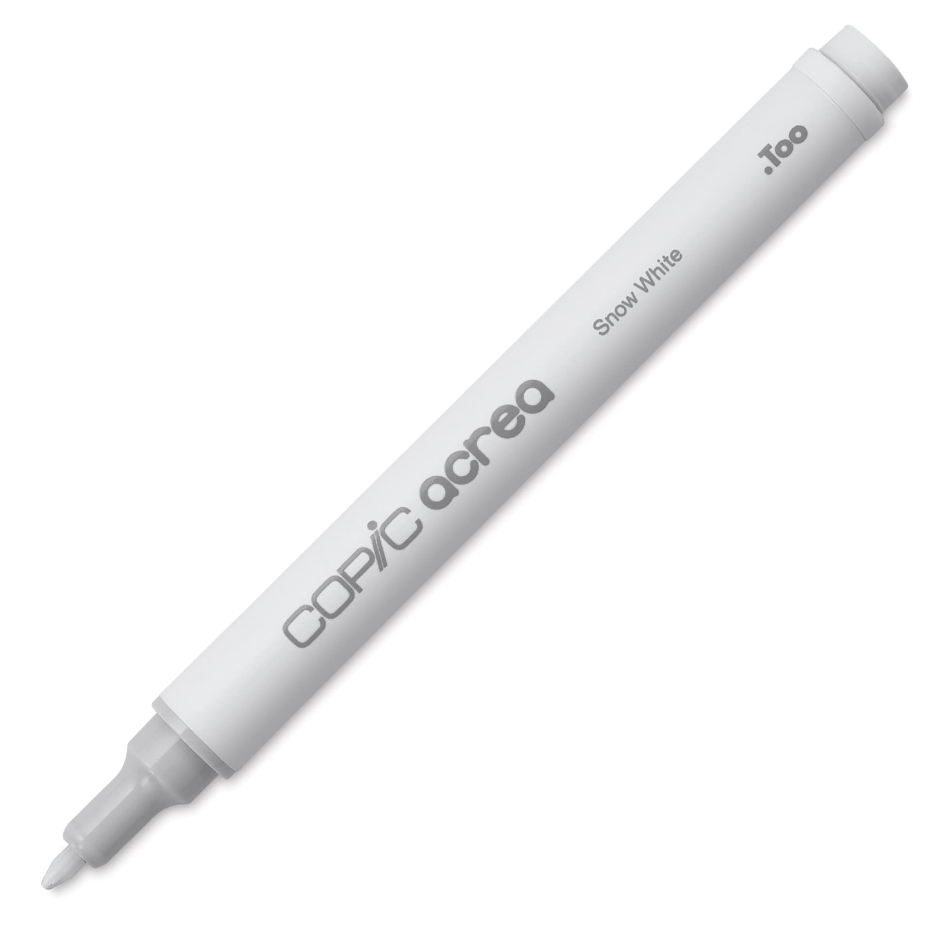 Copic Acrea Paint Marker - Snow White 001, cap off