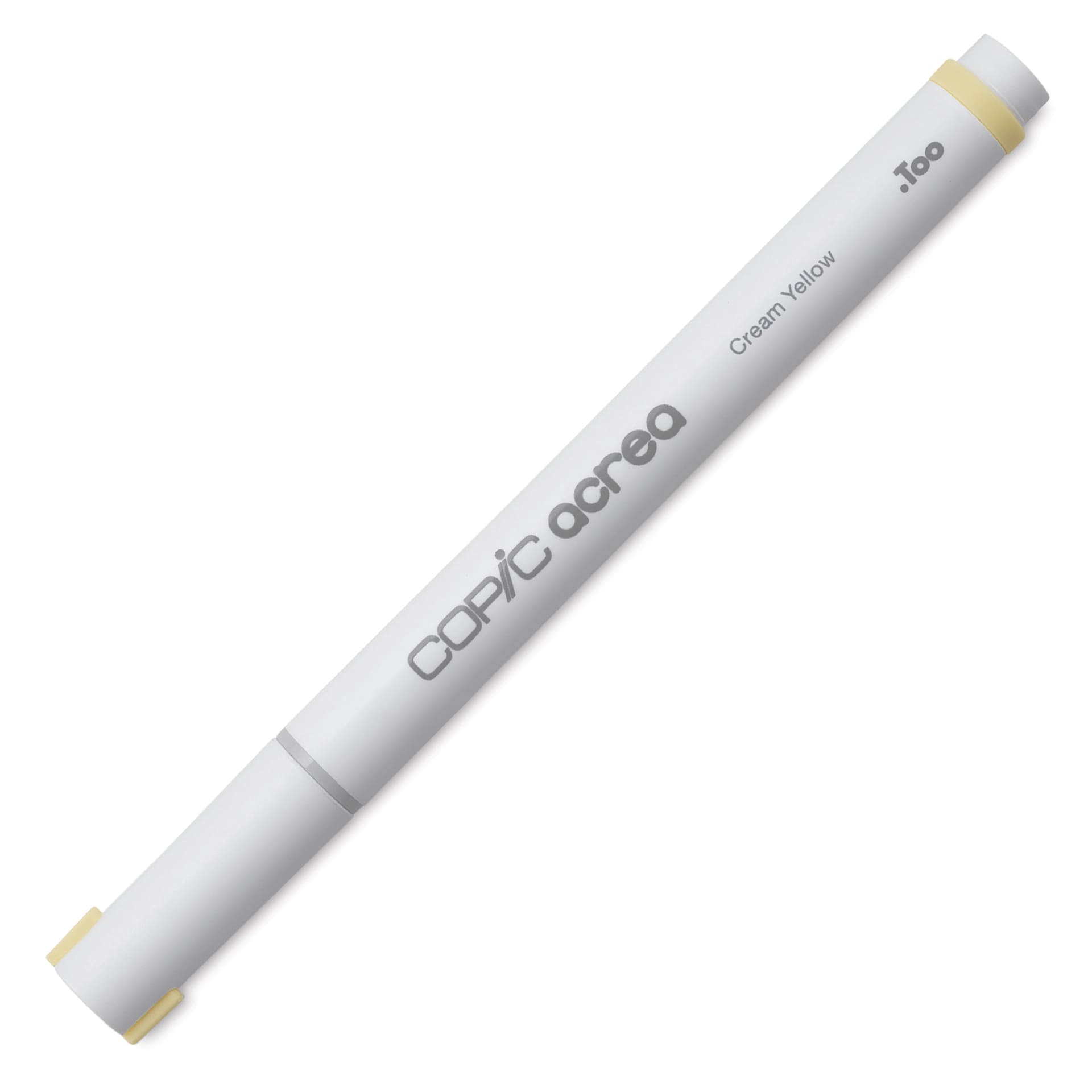 Copic Acrea Paint Marker - Cream Yellow 016, cap on
