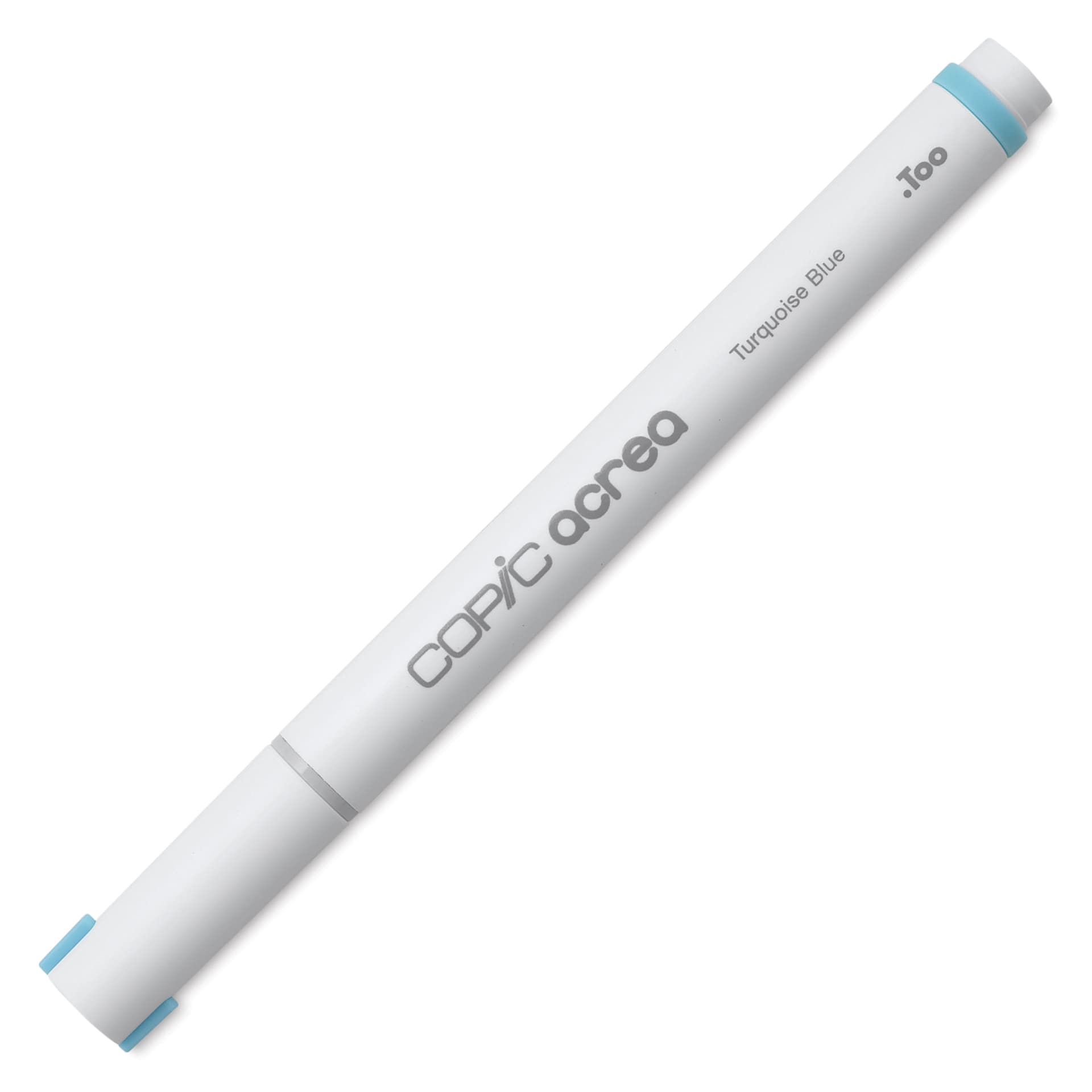 Copic Acrea Paint Marker - Turquoise Blue 018, cap on