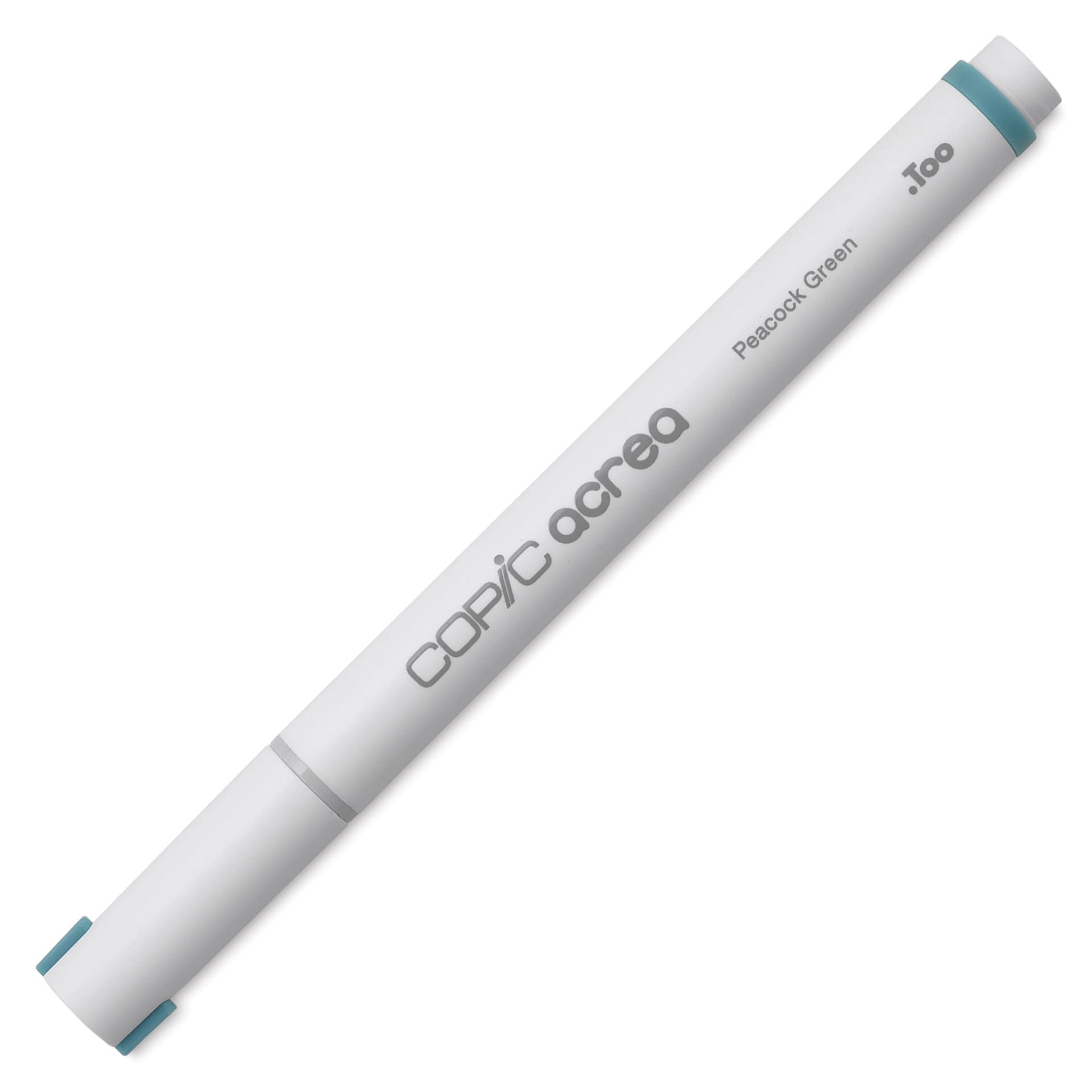 Copic Acrea Paint Marker - Peacock Green 023, cap on