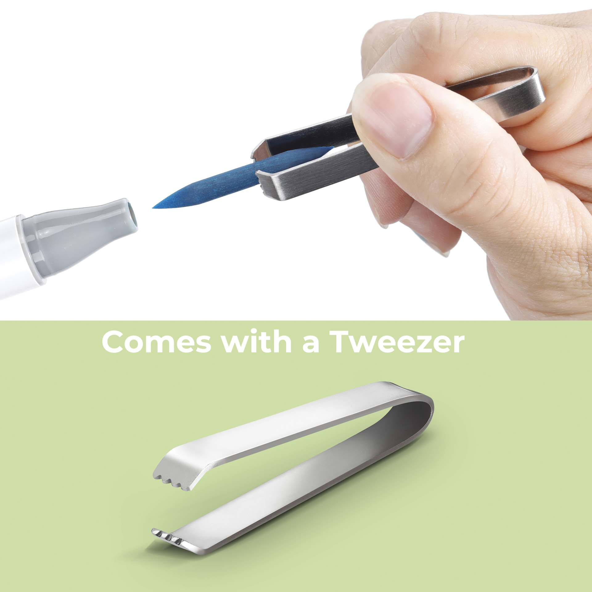 Ohuhu Marker Replacement Tips - Set of 9, tweezer removing nib