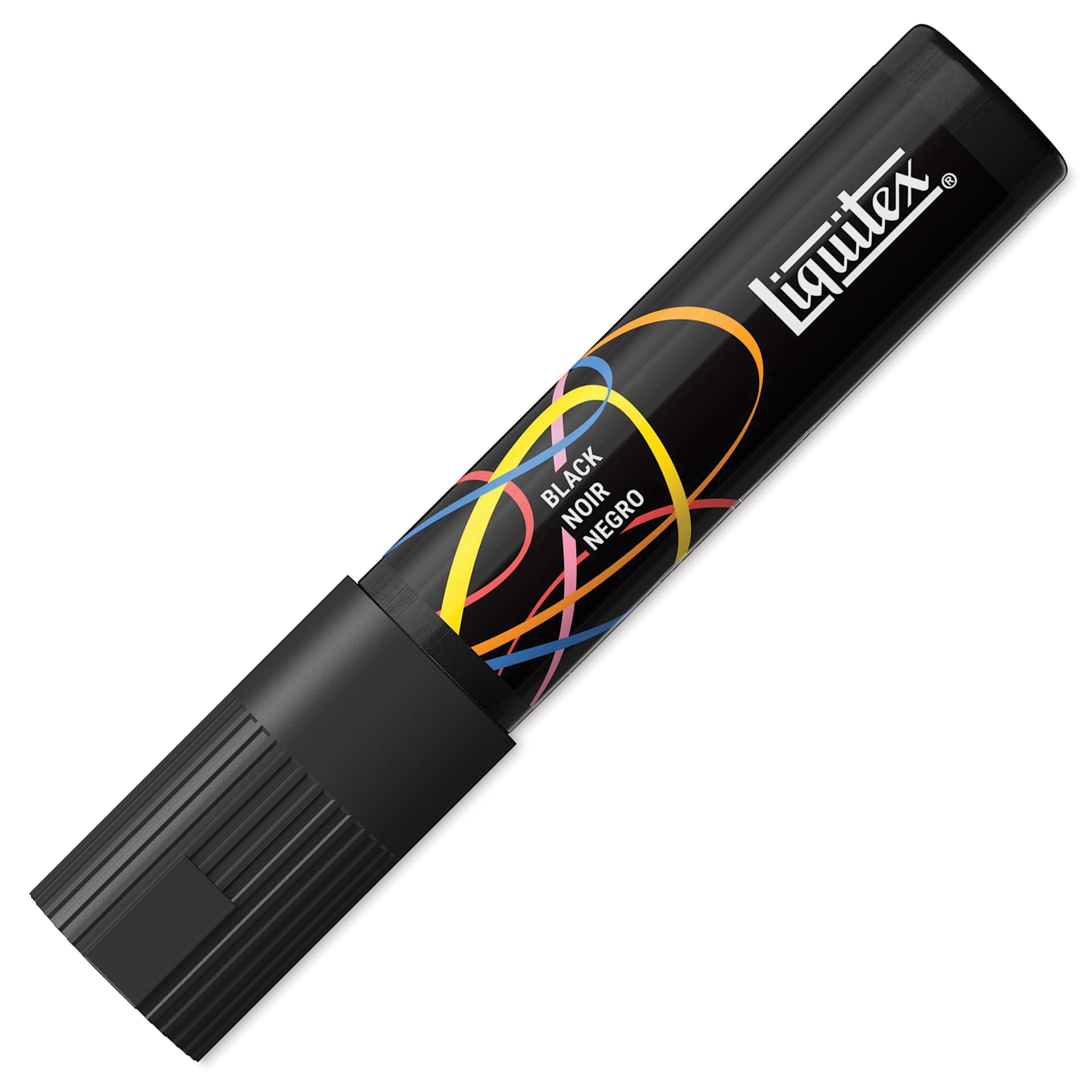 Liquitex Marker - Black, Chisel Tip, 15 mm, capped