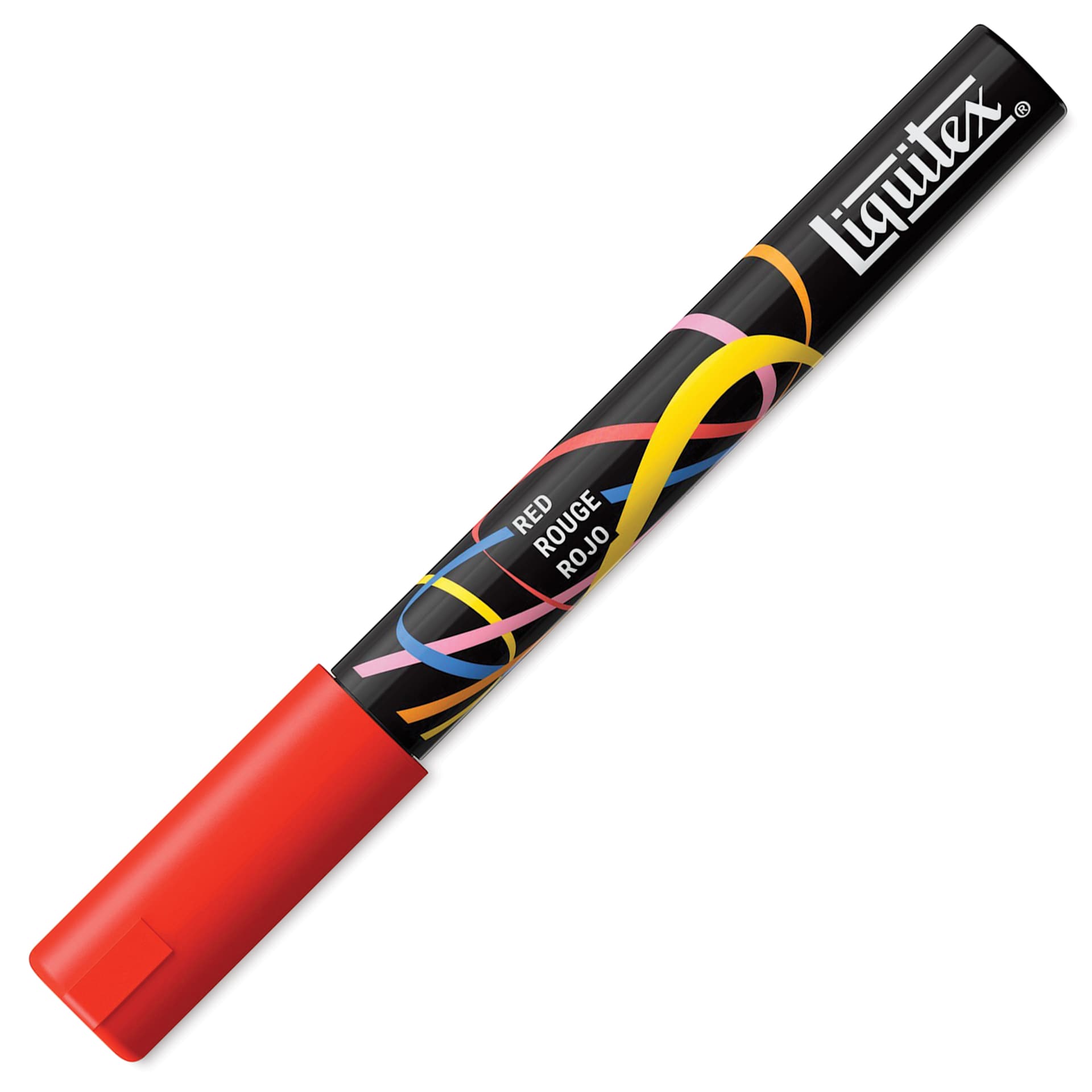 Liquitex Marker - Red, Bullet Tip, 2 mm, capped