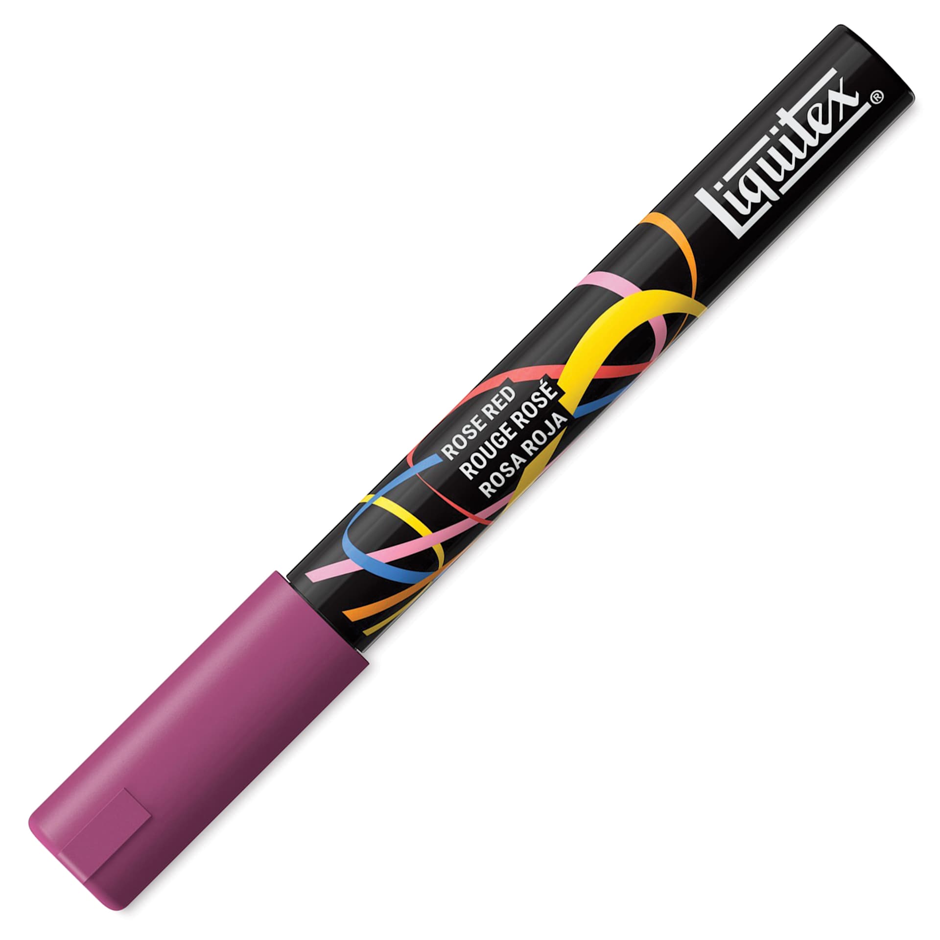 Liquitex Marker - Rose Red, Bullet Tip, 2 mm, capped