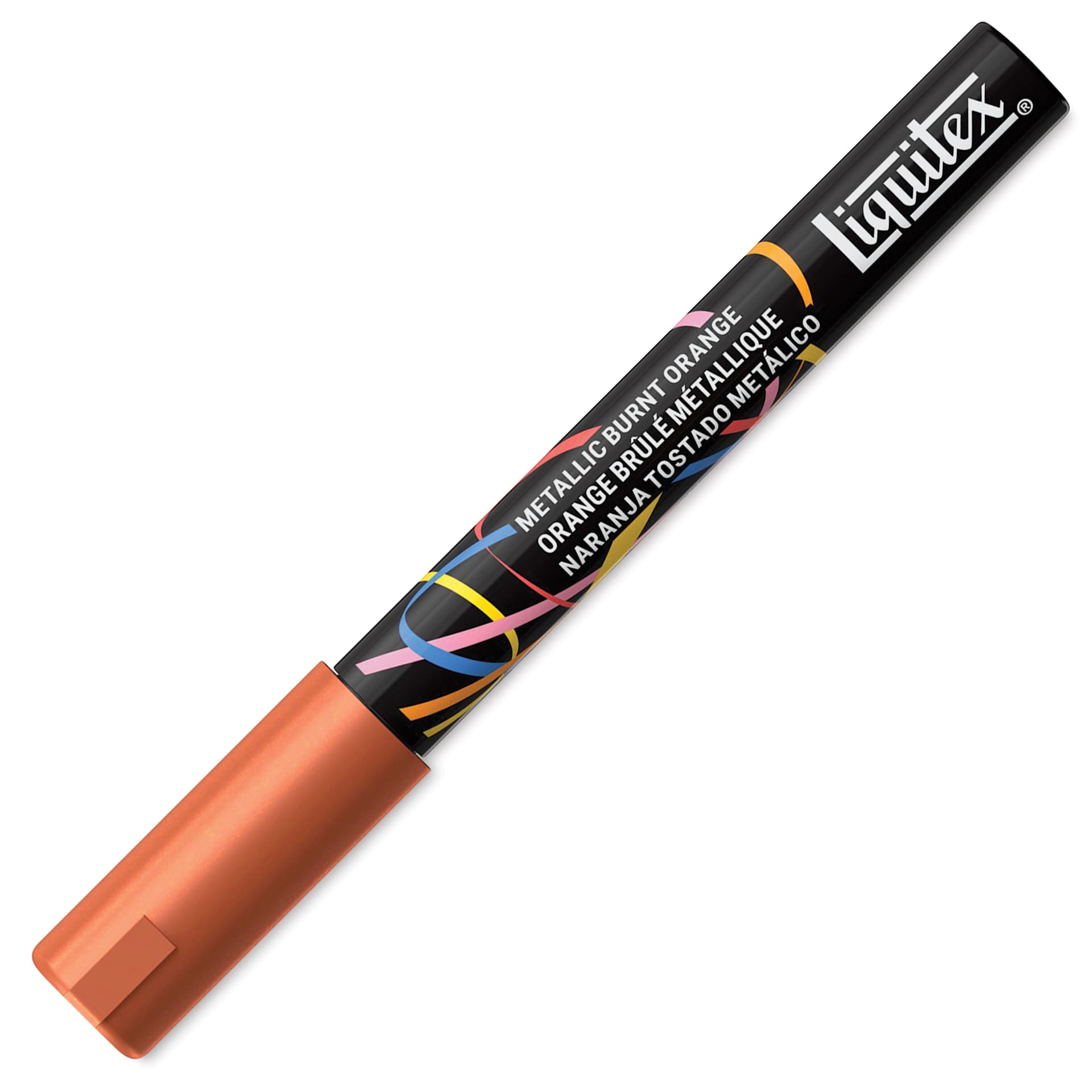 Liquitex Marker - Metallic Burnt Orange, Bullet Tip, 2 mm, capped