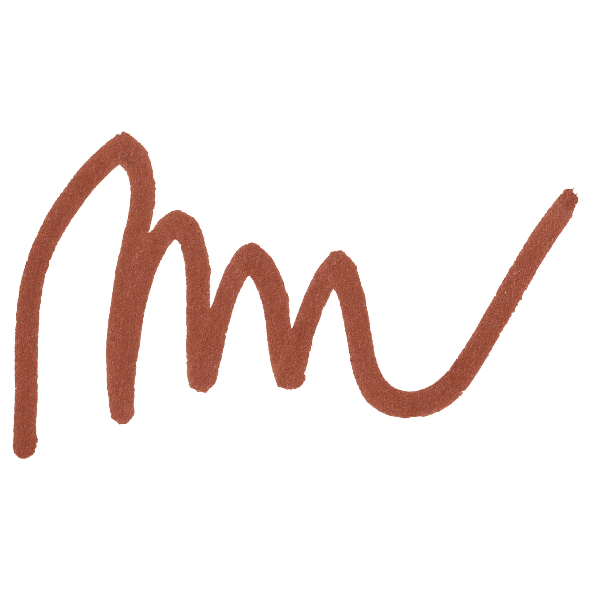 Liquitex Marker - Metallic Burnt Orange, Bullet Tip, 2 mm swatch