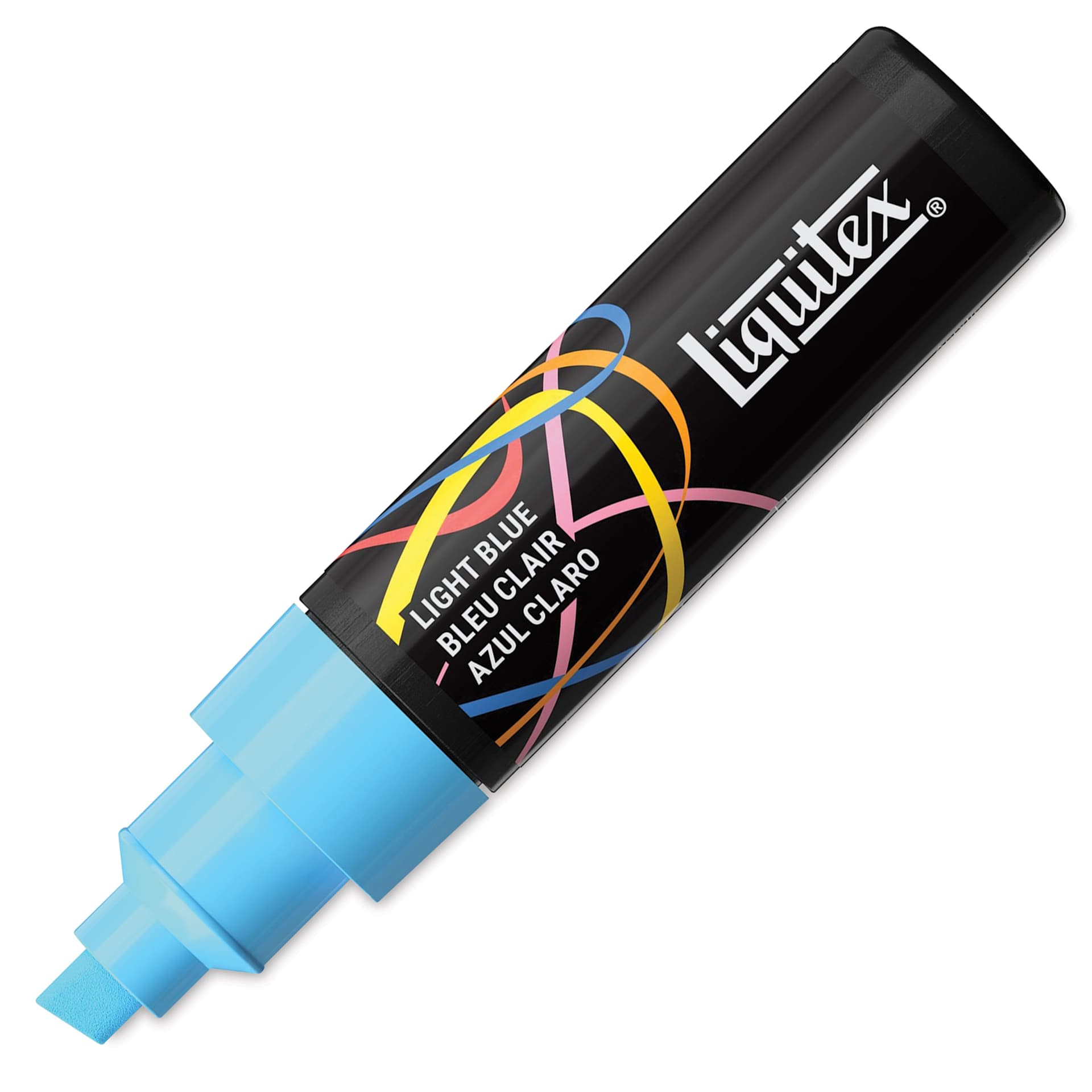 Liquitex Marker - Light Blue, Chisel Tip, 8 mm