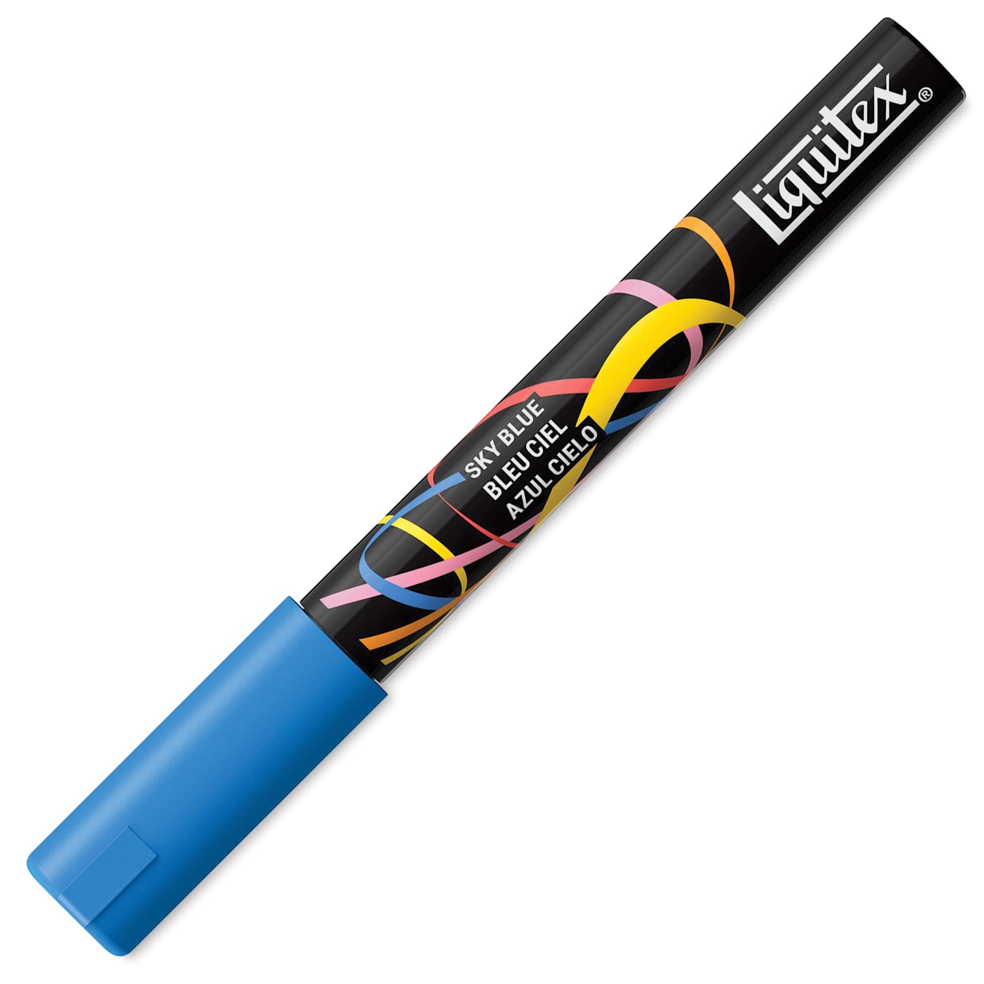 Liquitex Marker - Sky Blue, Bullet Tip, 2 mm, capped