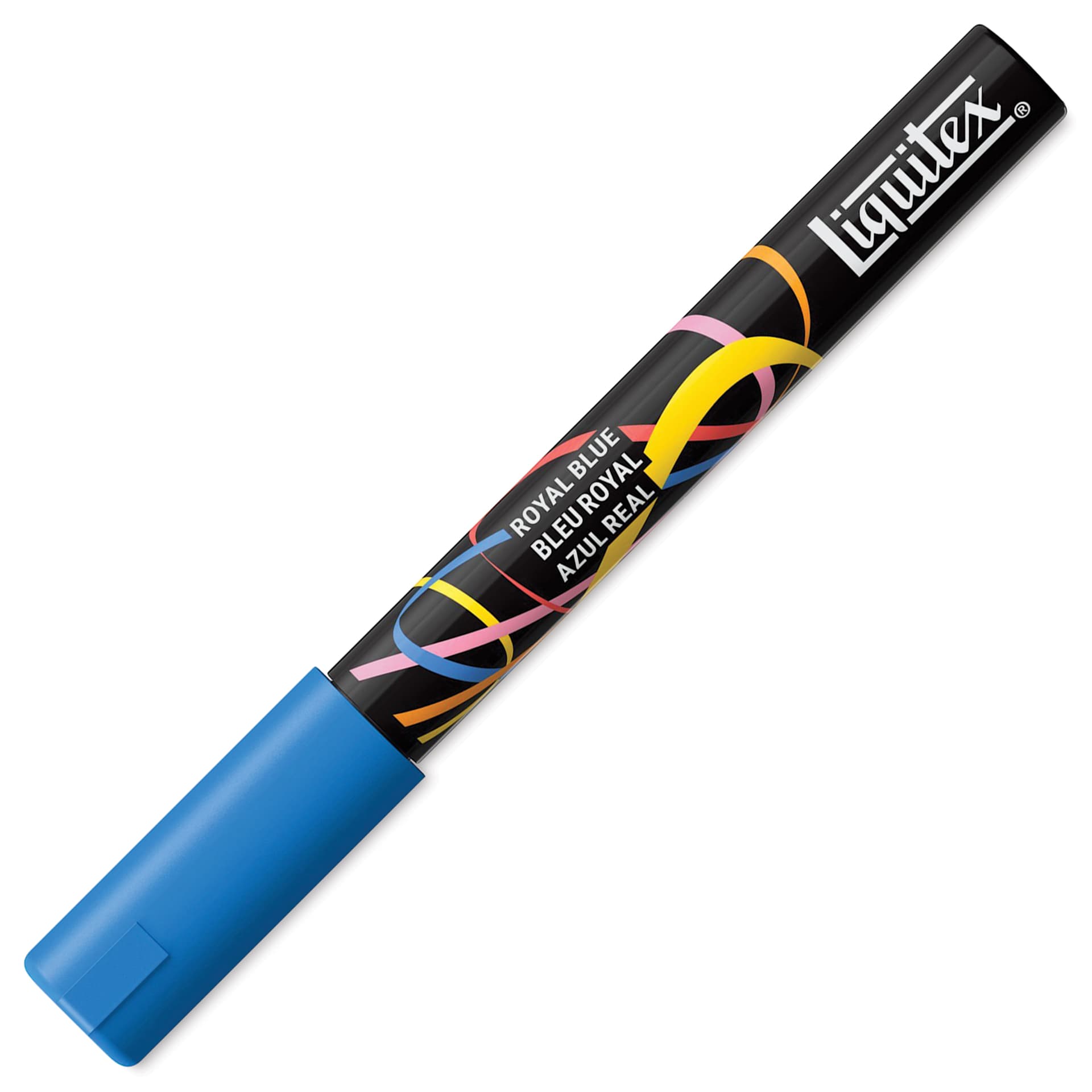 Liquitex Marker - Royal Blue, Bullet Tip, 2 mm, capped