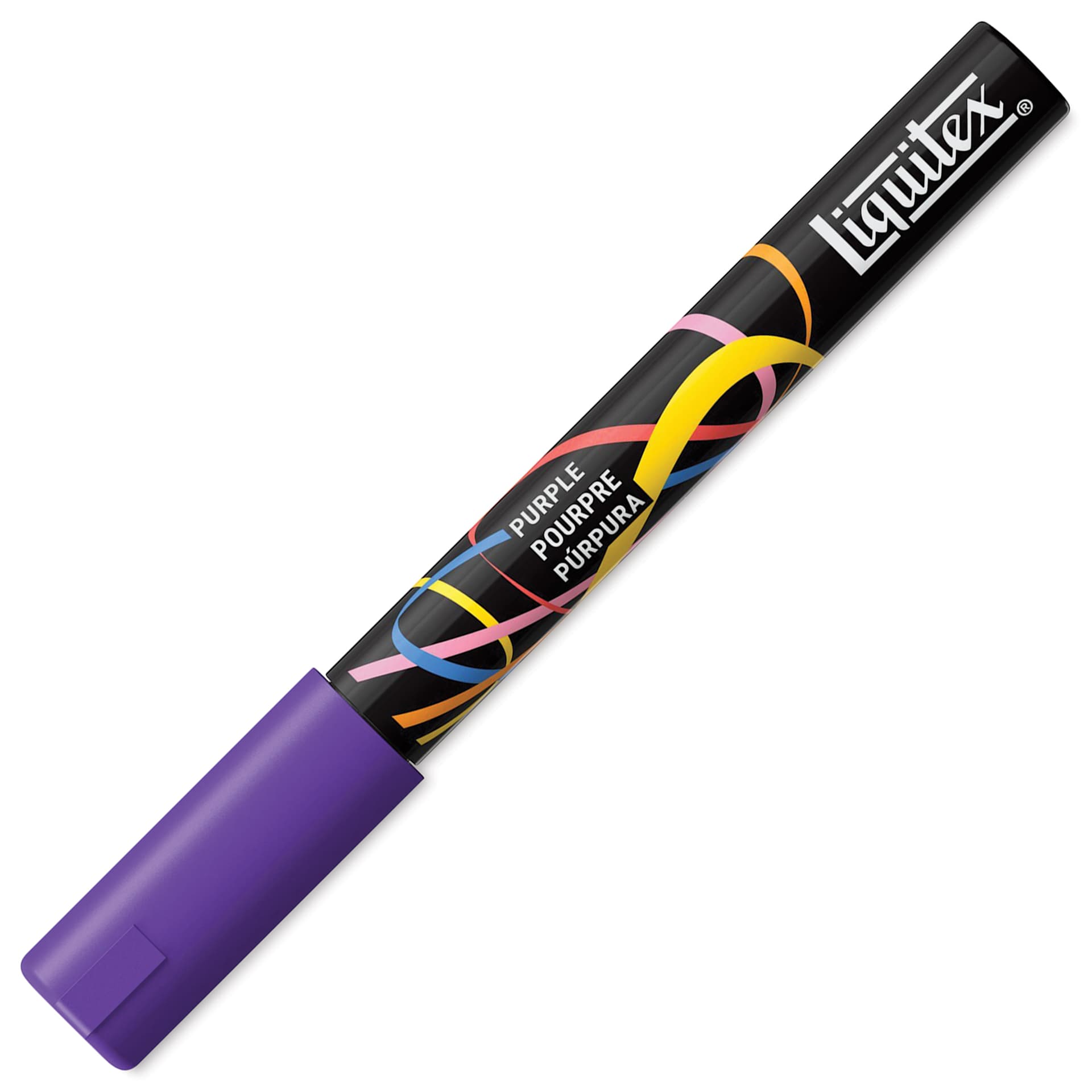 Liquitex Marker - Purple, Bullet Tip, 2 mm, capped