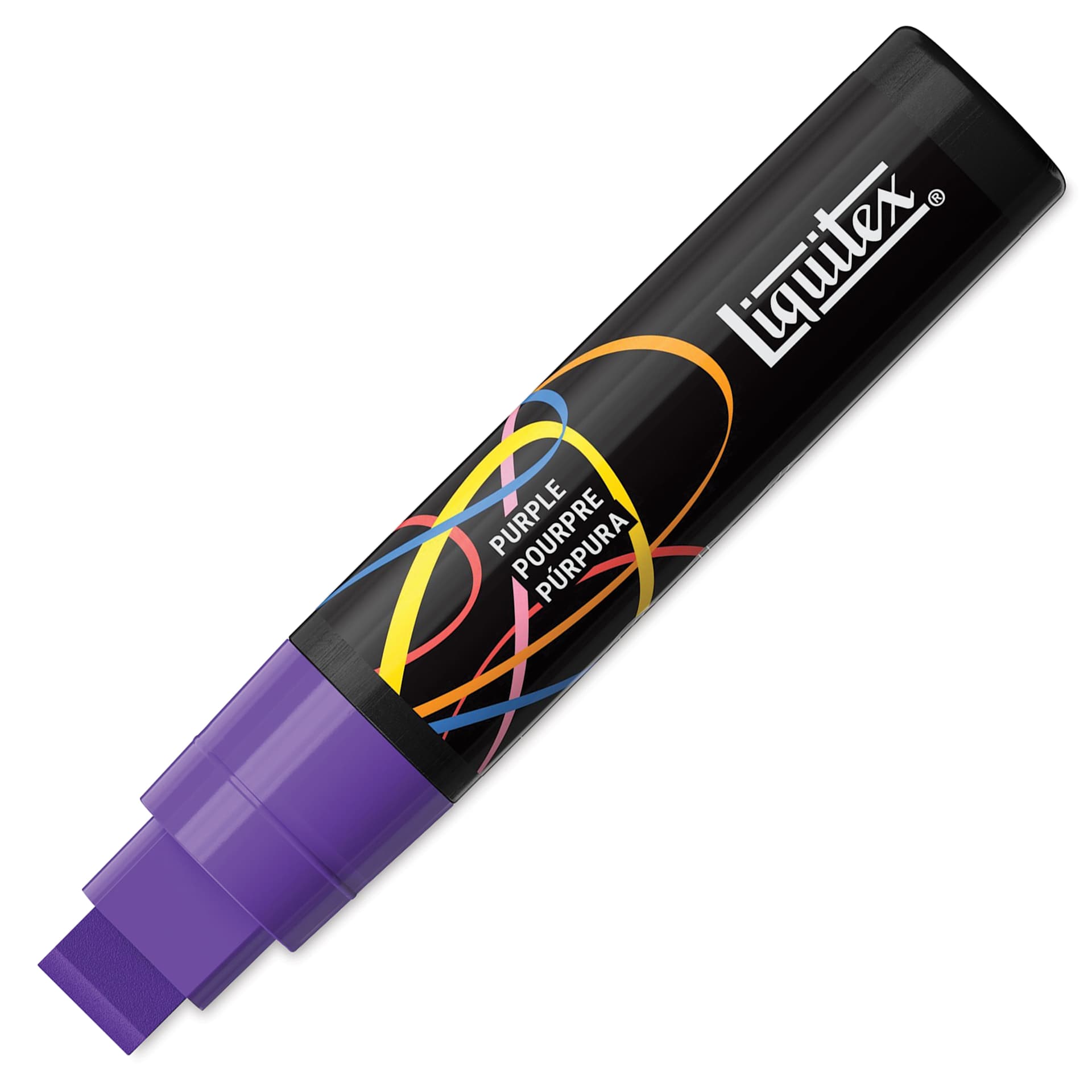 Liquitex Marker - Purple, Chisel Tip, 15 mm