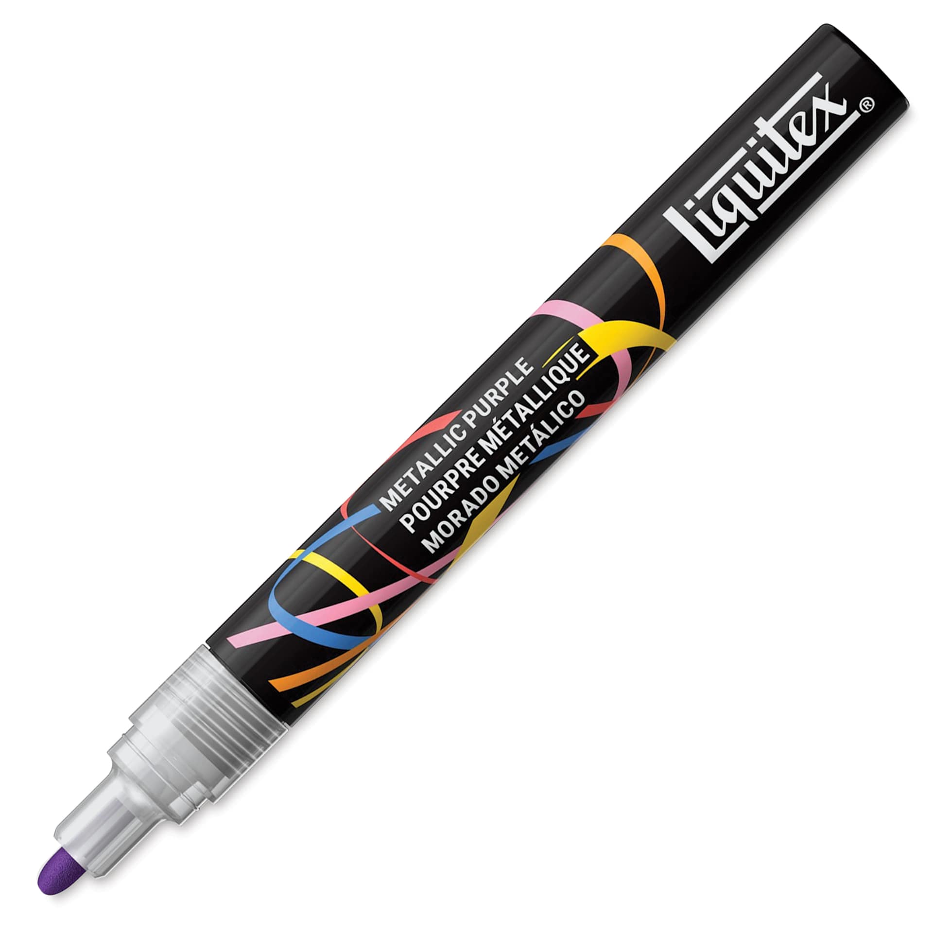 Liquitex Marker - Metallic Purple, Bullet Tip, 2 mm