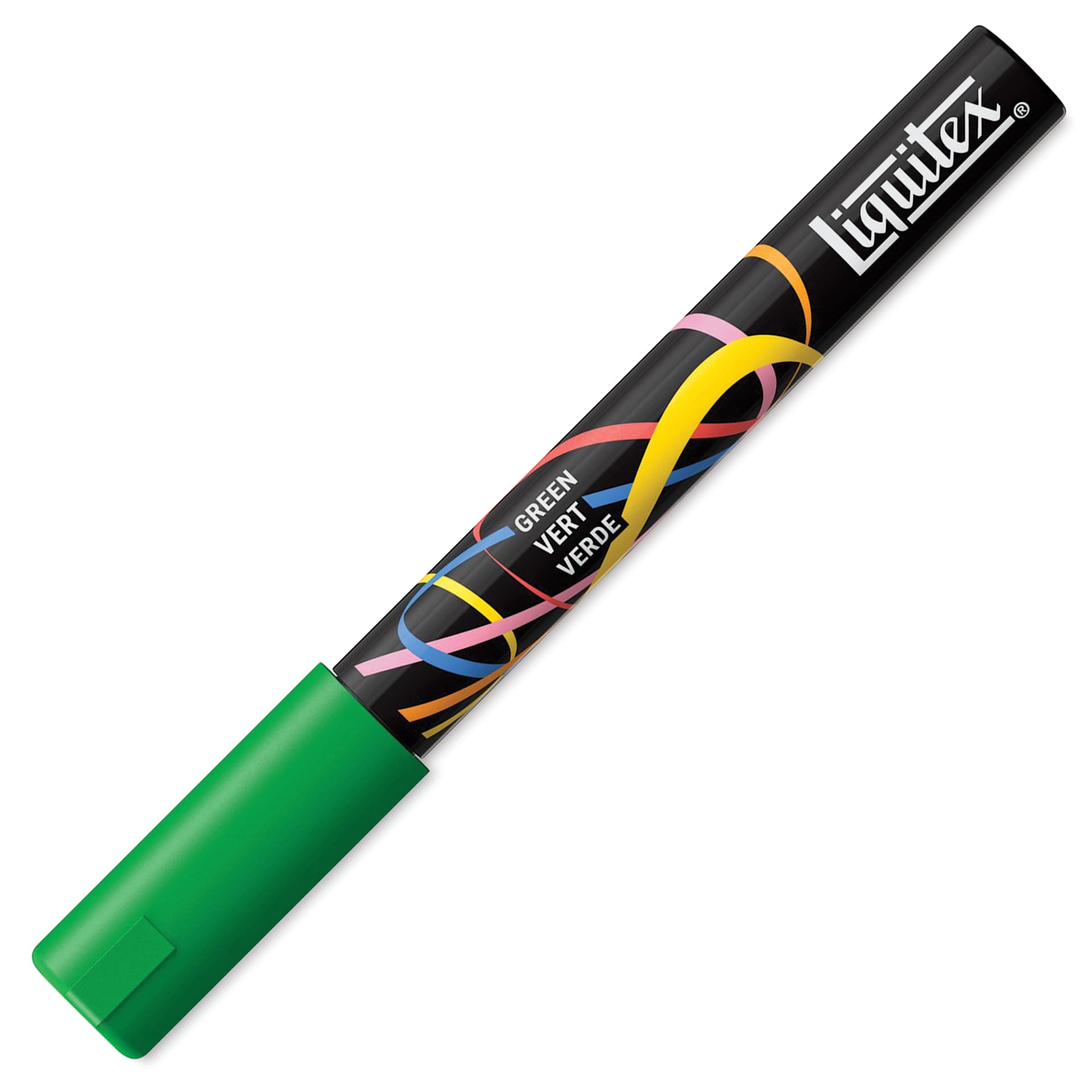 Liquitex Marker - Green, Bullet Tip, 2 mm, capped