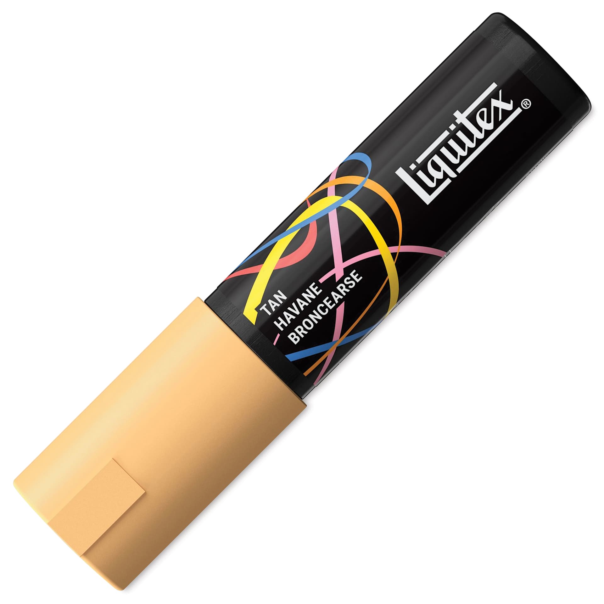Liquitex Marker - Tan, Chisel Tip, 8 mm, capped