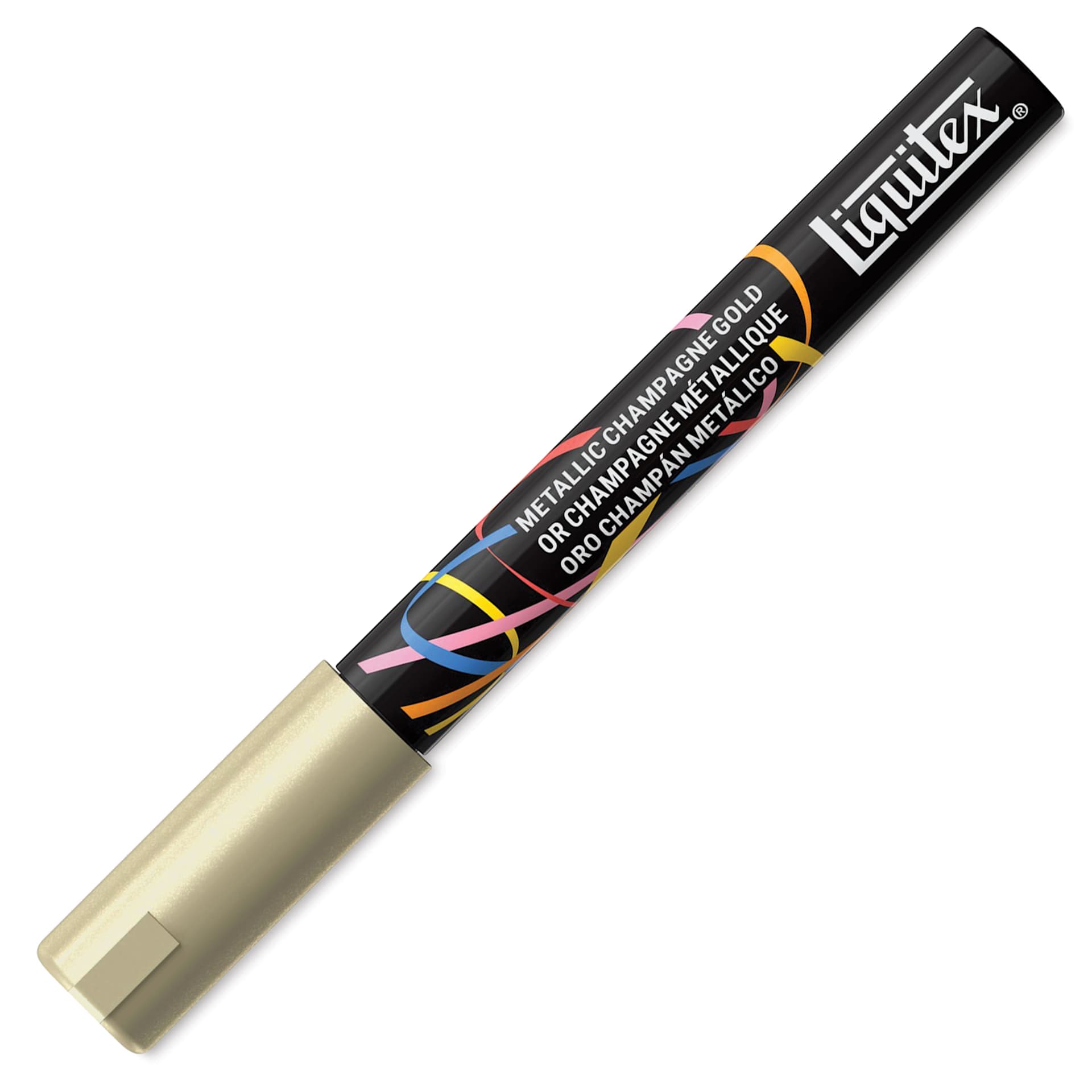 Liquitex Marker - Metallic Champagne, Bullet Tip, 2 mm, capped