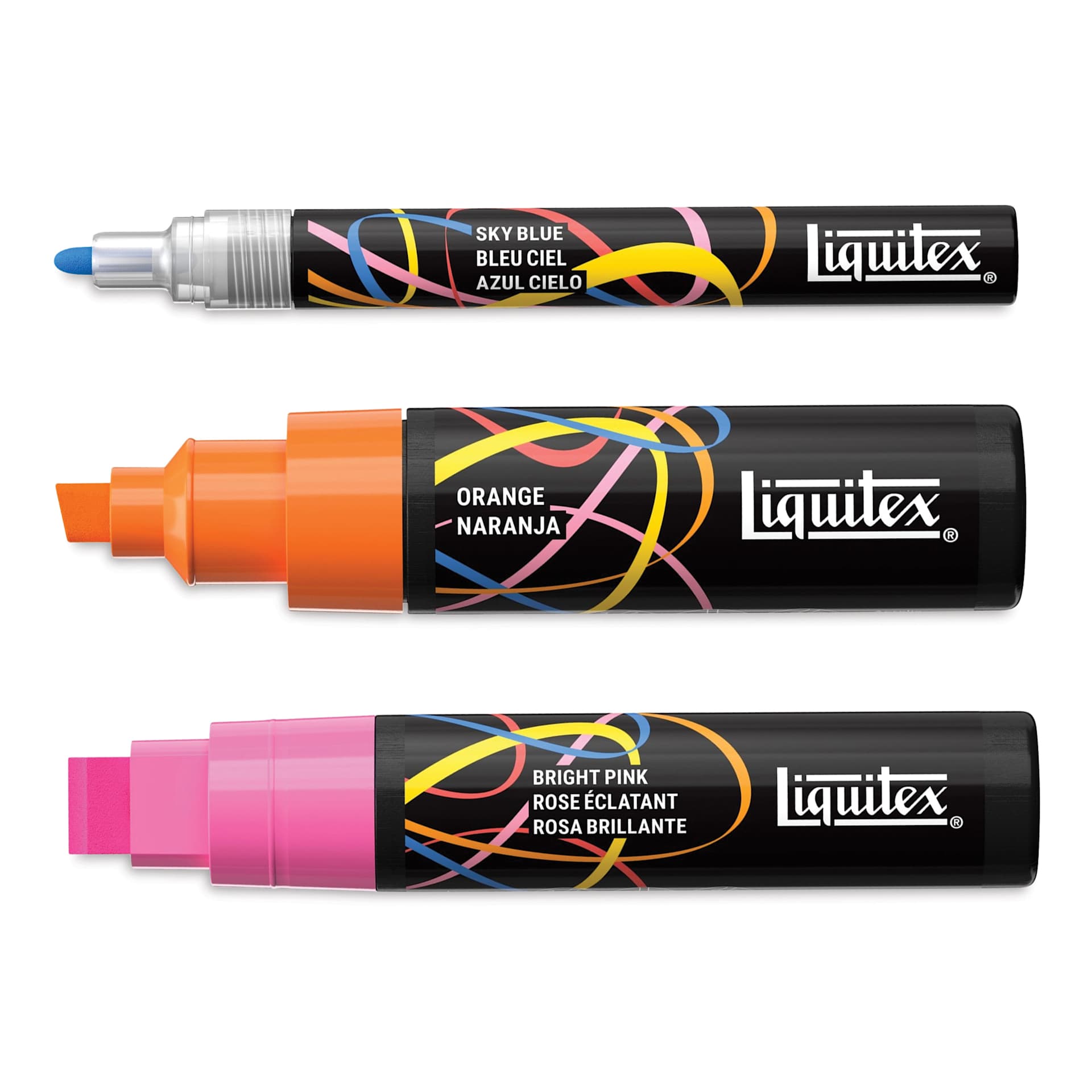 Liquitex Acrylic Markers and Sets, sizes