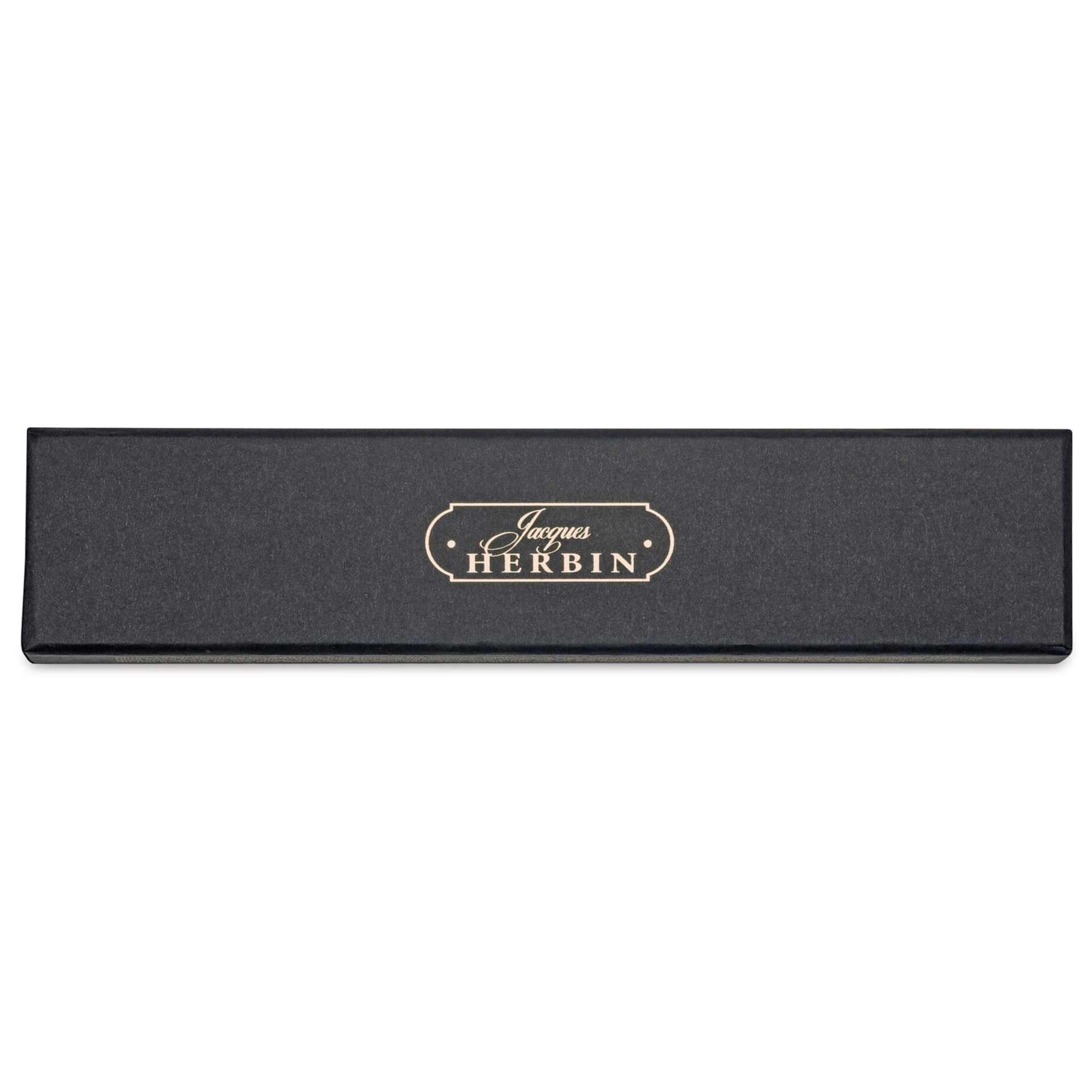Herbin Straight Glass Dip Pen - Carob Tree Red, front of packaging