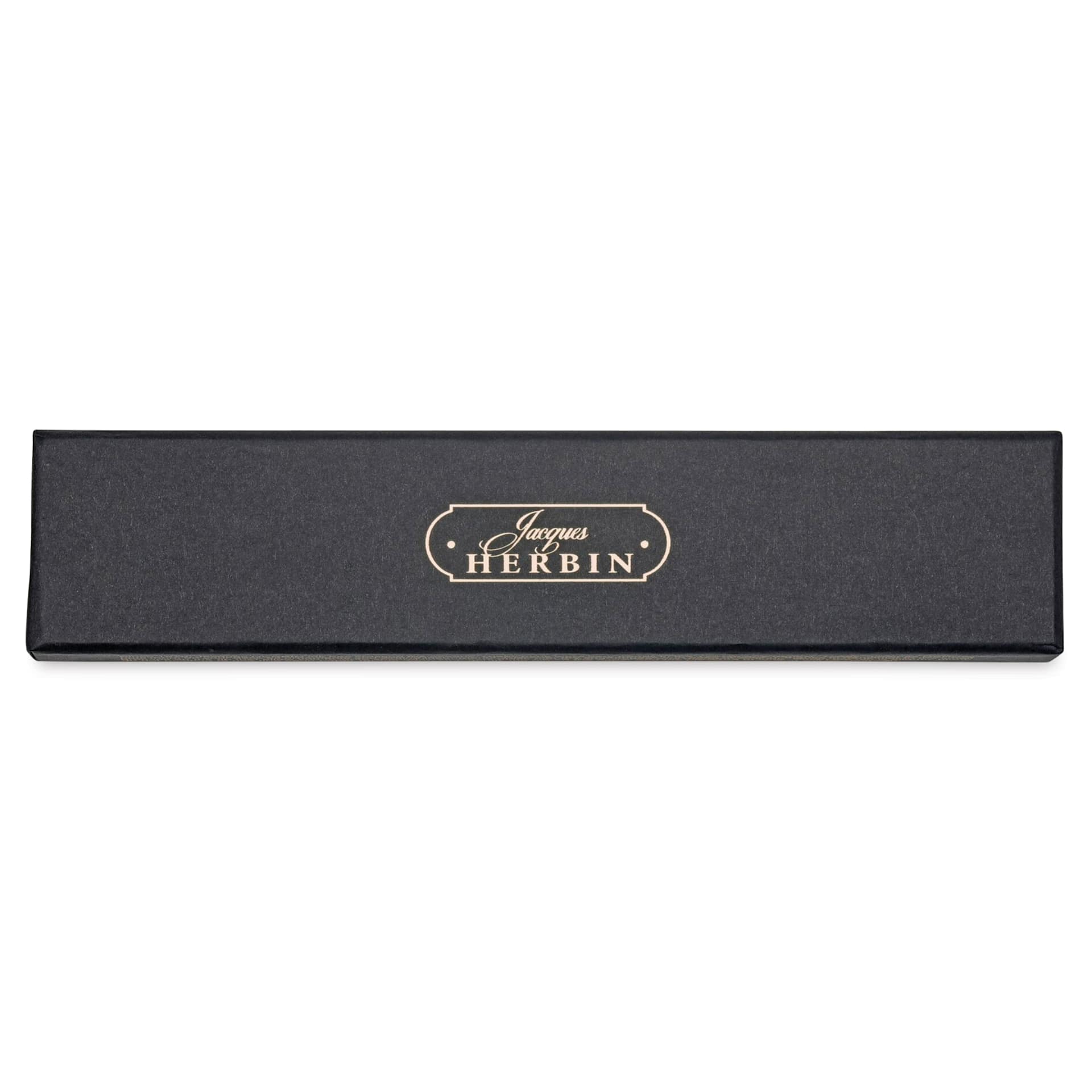 Herbin Straight Glass Dip Pen - Calanque Blue, front of packaging