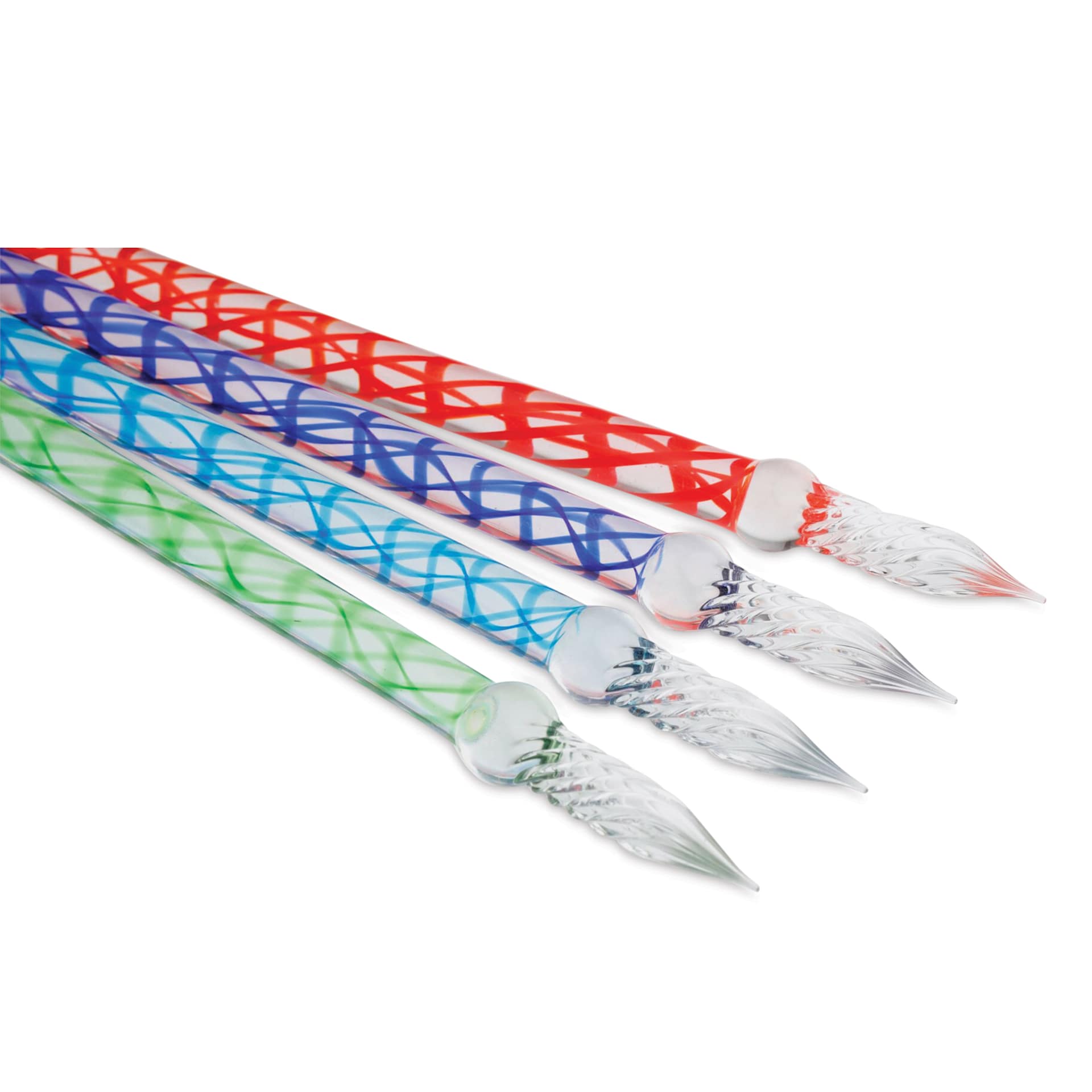 Herbin Straight Glass Dip Pens, close up of tips