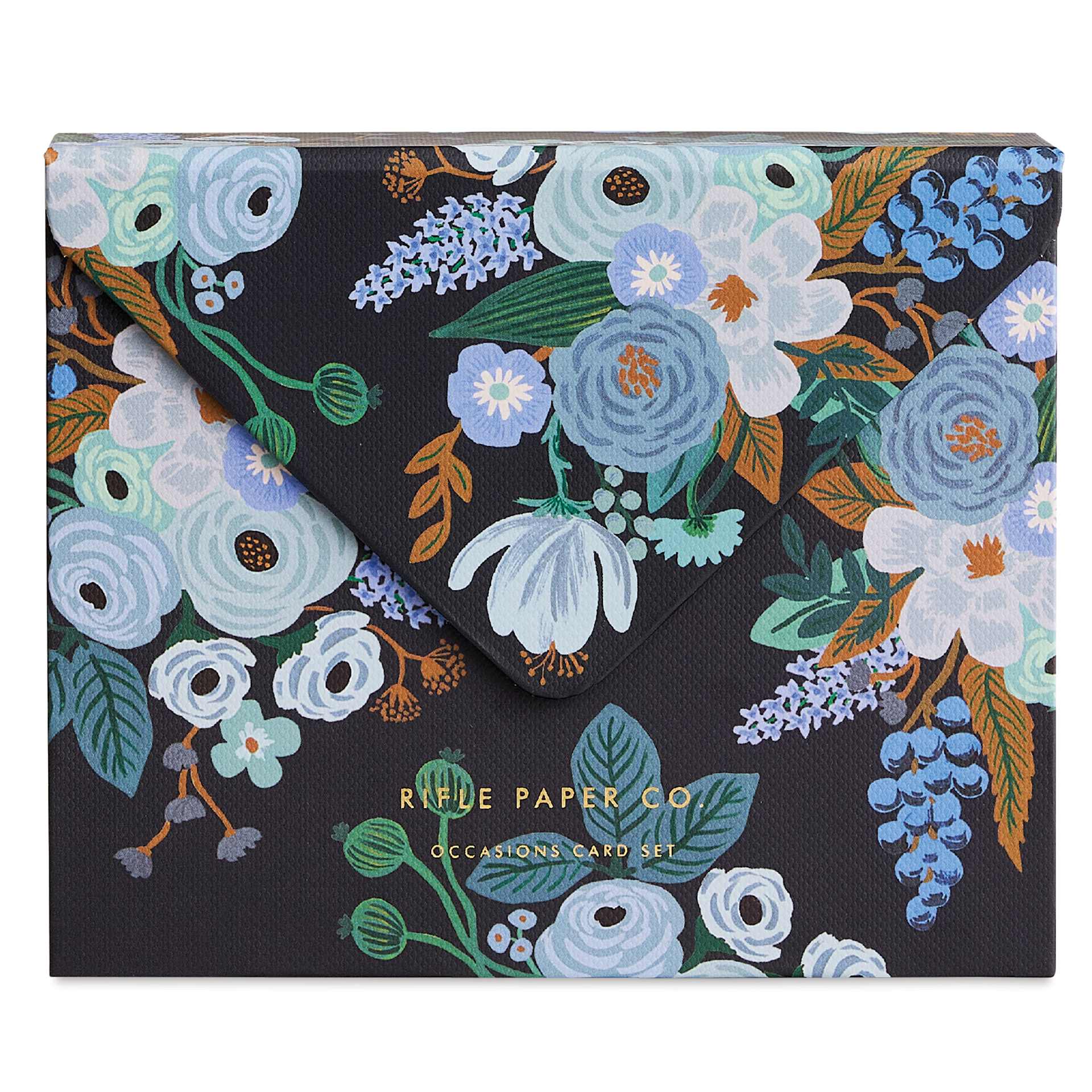 Rifle Paper Co Essentials Card Box Set (front of closed box)