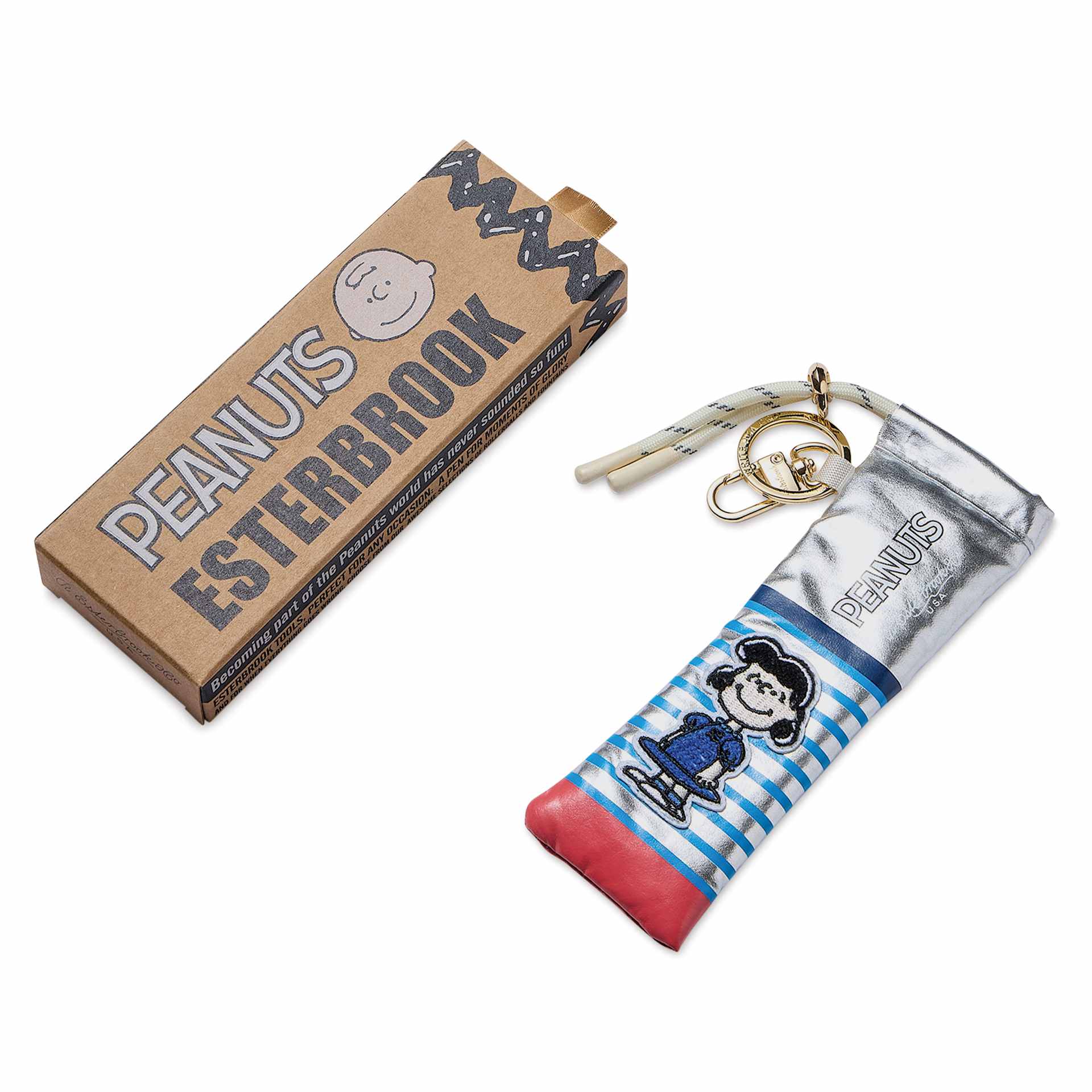 Esterbrook Peanuts Pen Case - Lucy Van Pelt, front and back