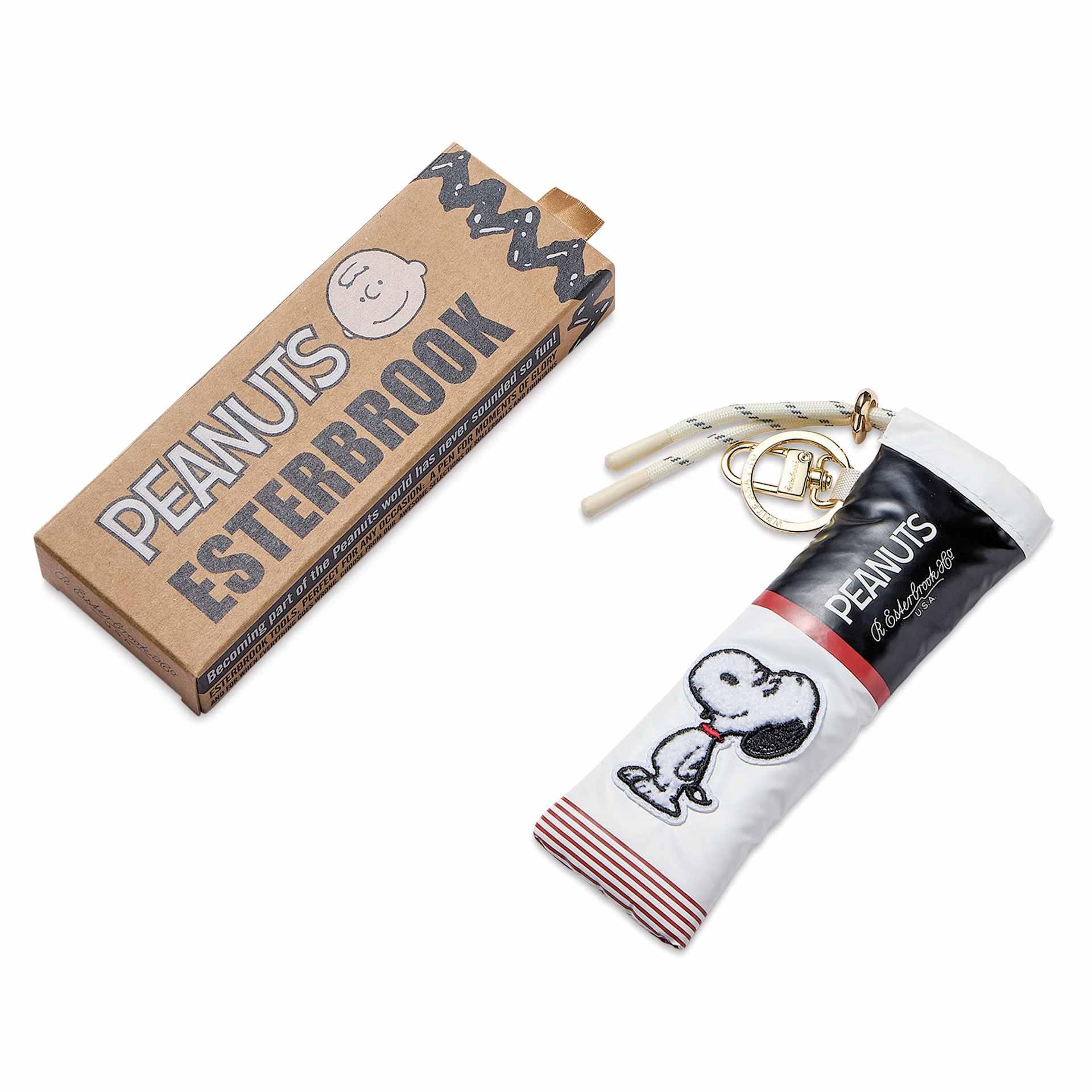 Esterbrook Peanuts Pen Case - Snoopy, front and back