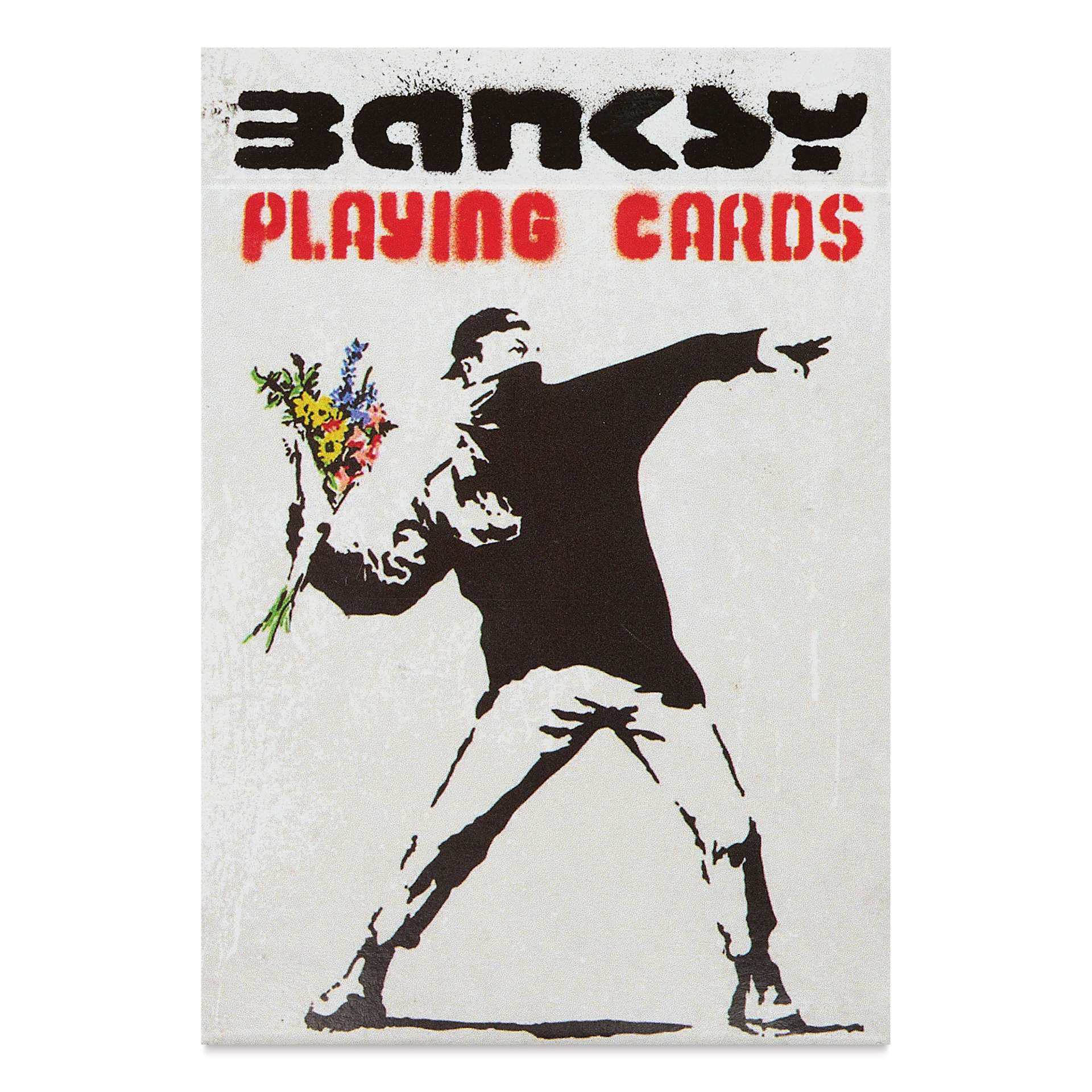 Piatnik Banksy Playing Cards - 2-1/2" x 3-1/2", front of packaging