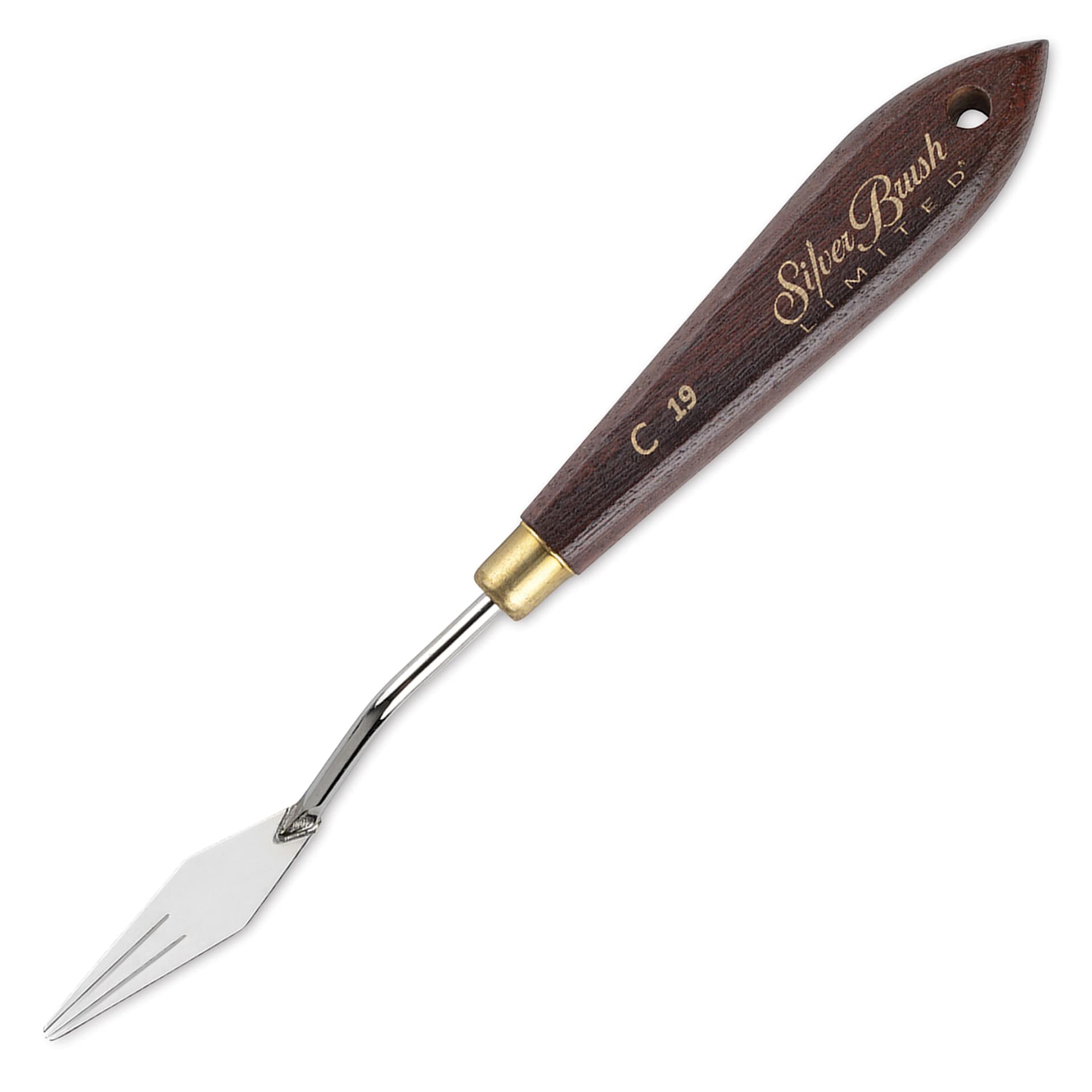Silver Brush Creative Palette Knife - Split Diamond, C19