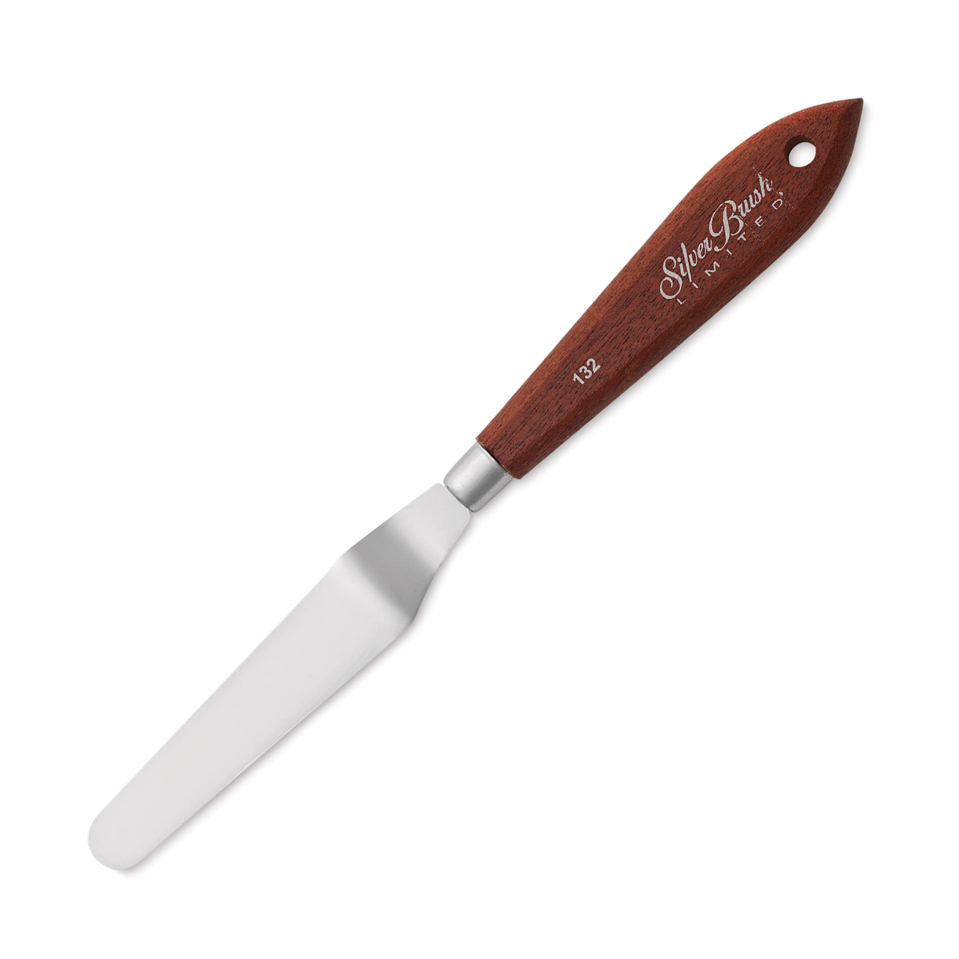 Silver Brush Palette Knife - #132