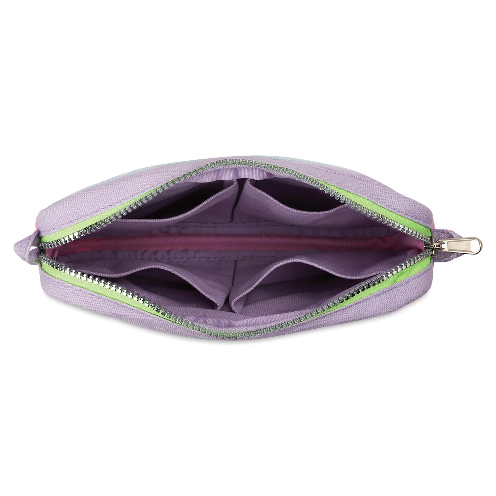 Soolla Studio Pouch - 80's Windbreaker, open