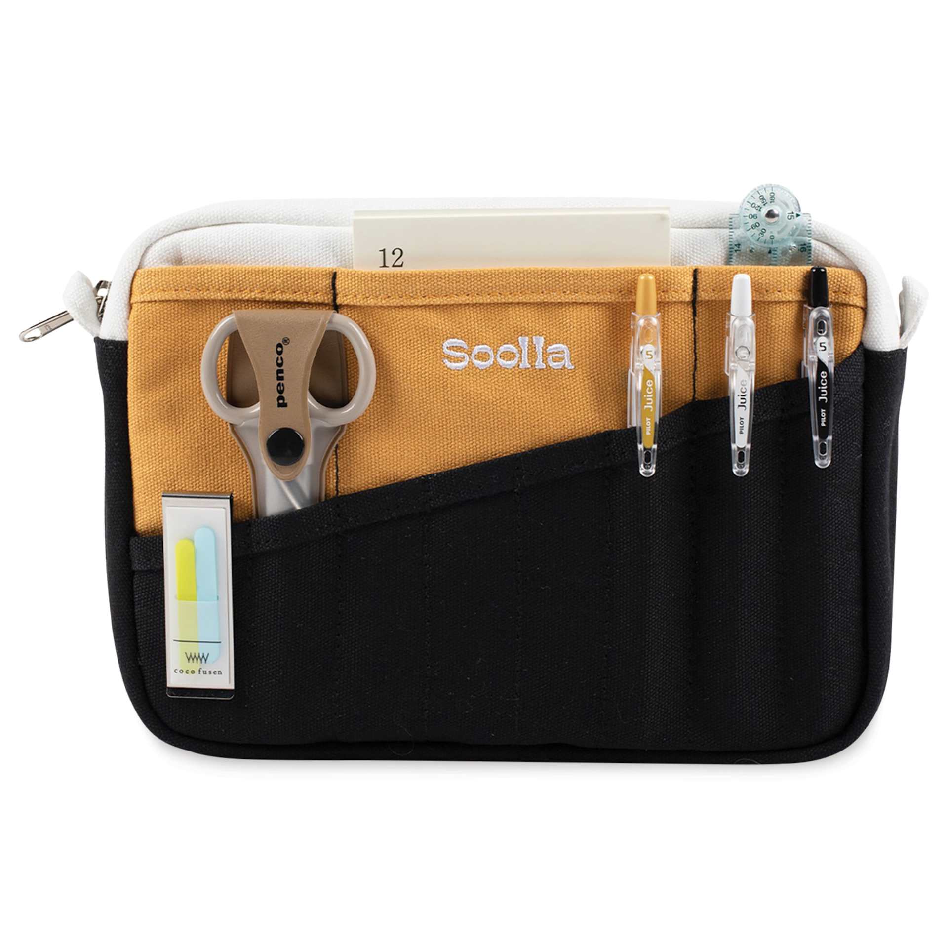 Soolla Studio Pouch - Samplehaus, front (supplies not included)