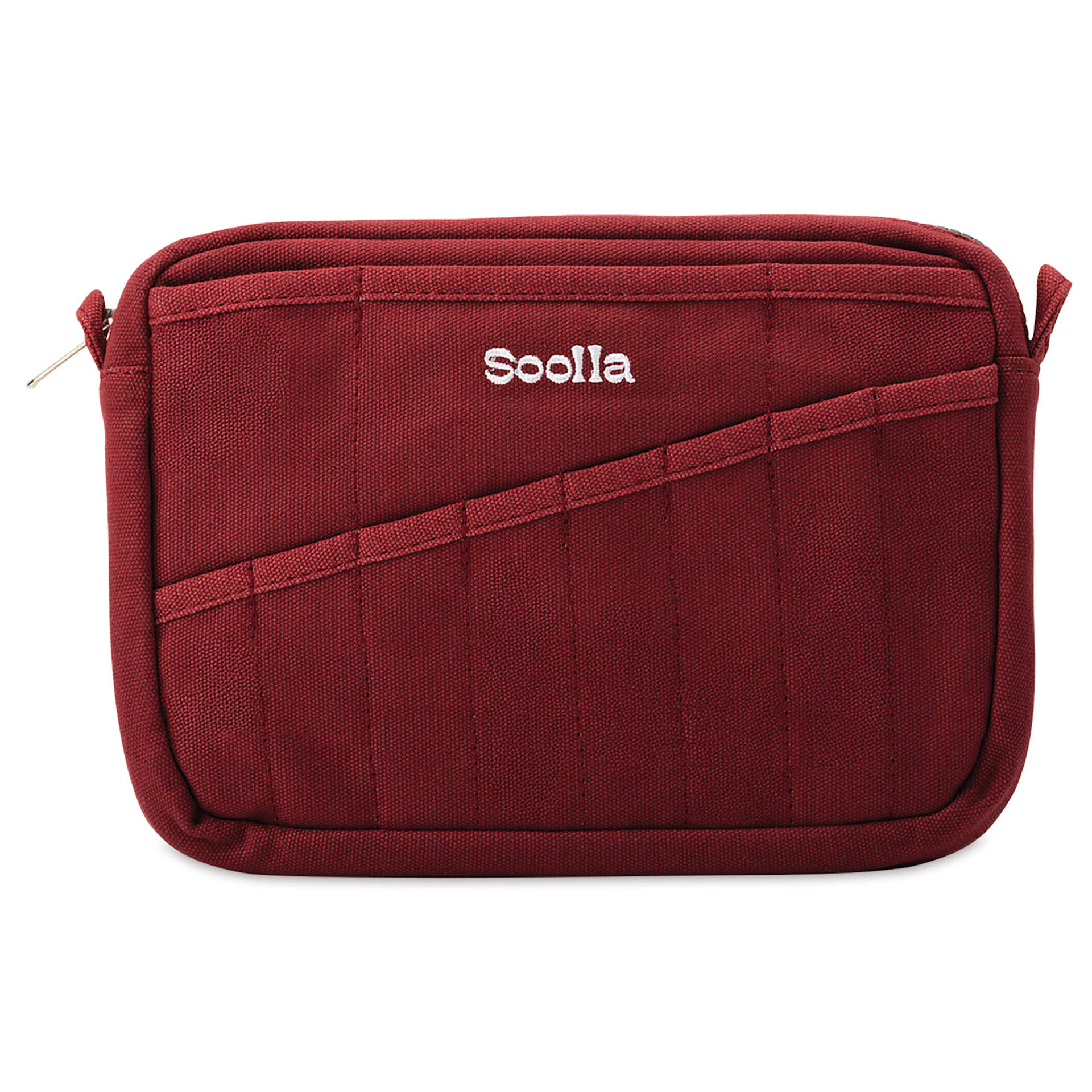 Soolla Studio Pouch - Sangria, front