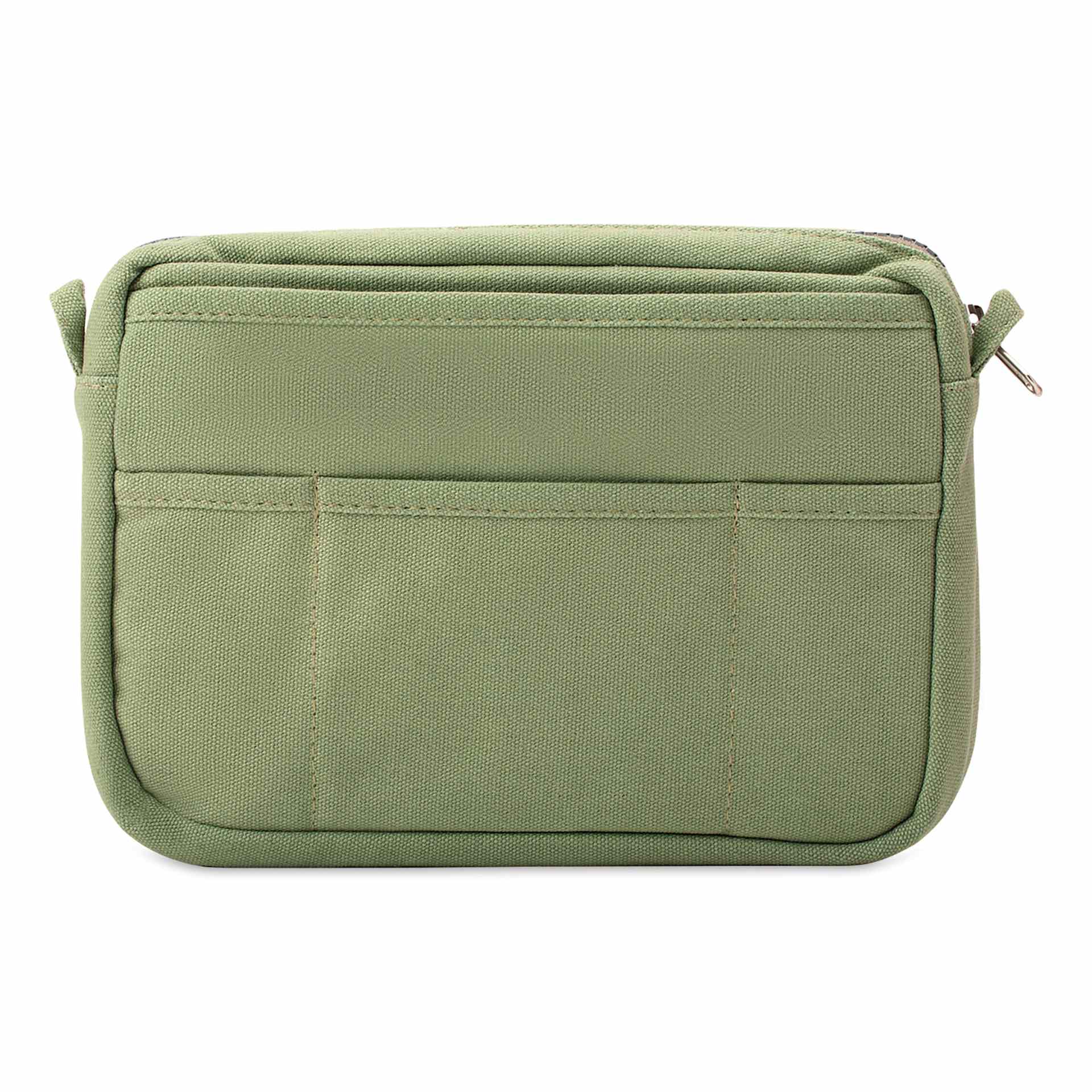 Soolla Studio Pouch - Ganja Green, back