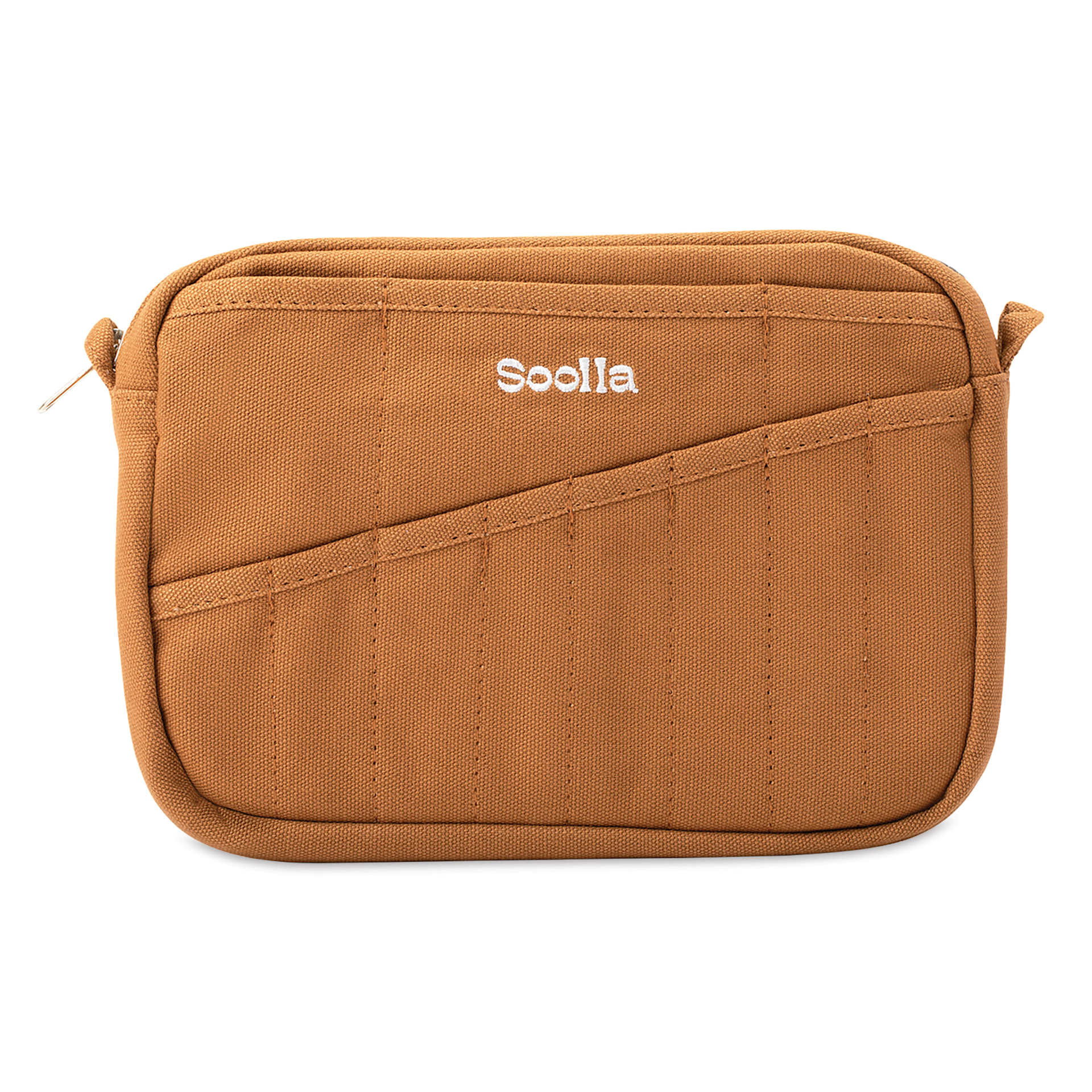 Soolla Studio Pouch - Cinnamon, front