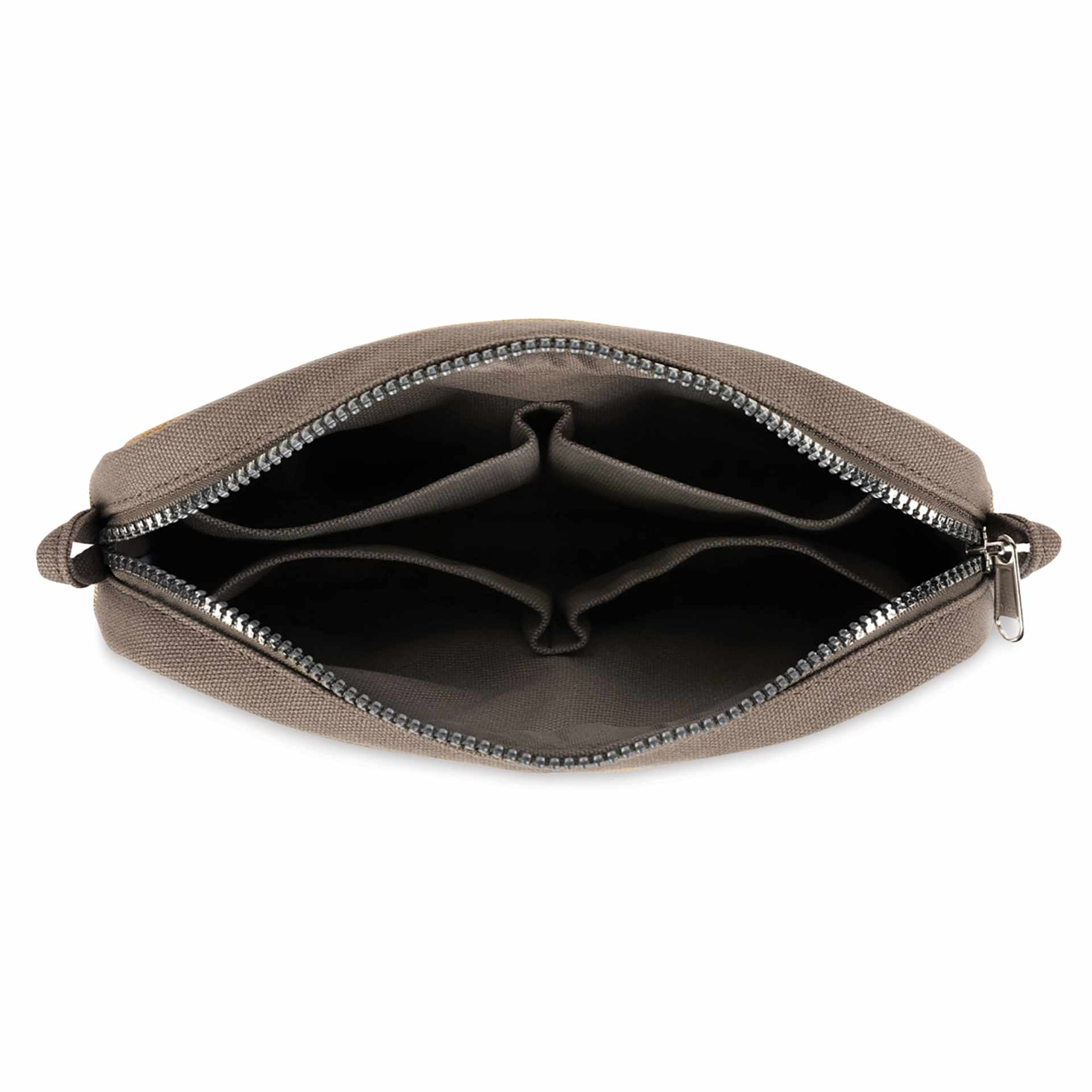 Soolla Studio Pouch - Driftwood, open