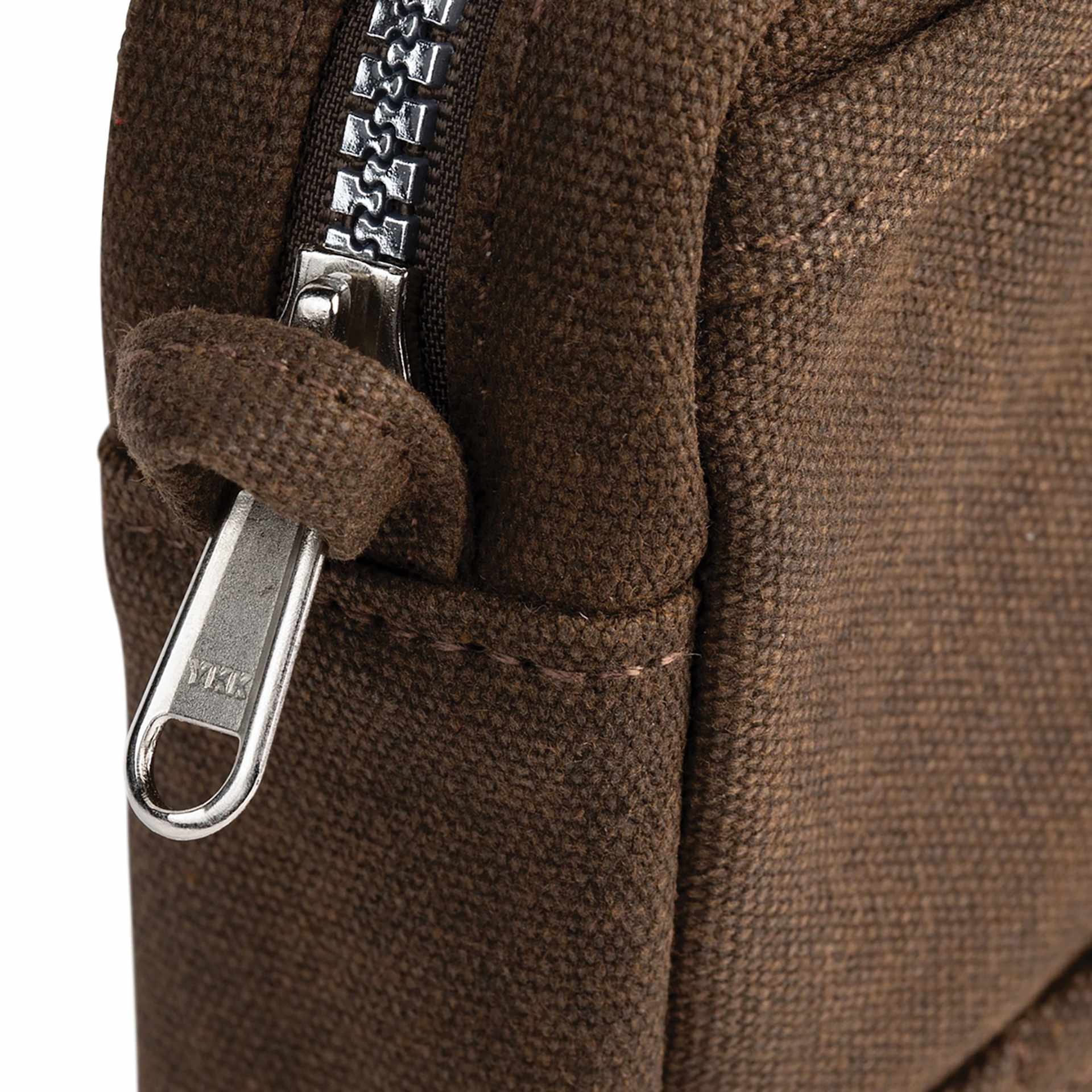 Soolla Studio Pouch - Coffee Bean, zipper