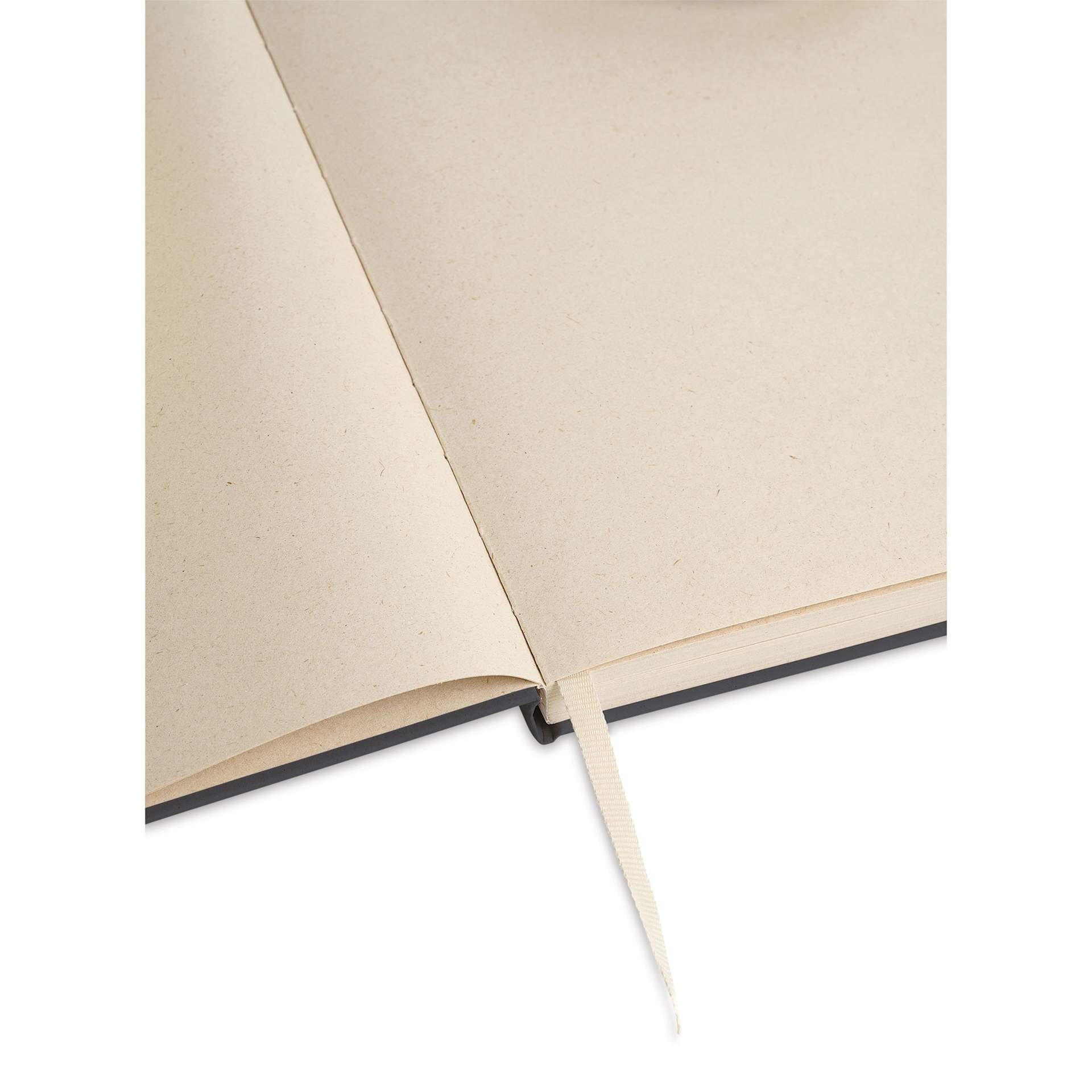 Artik Hardcover Notebook - Coconut, 5-3/4" x 8-1/4", Blank, open