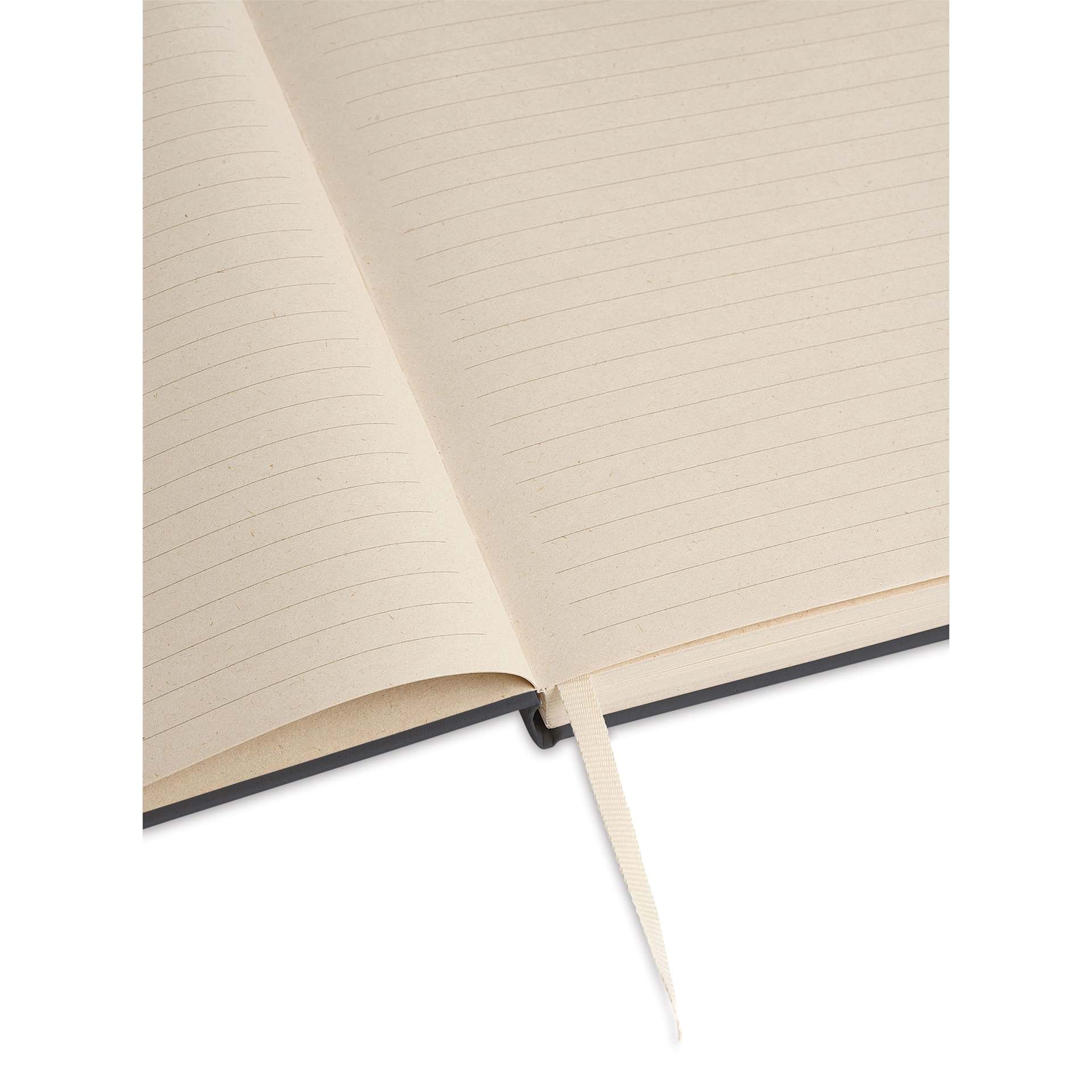 Artik Hardcover Notebook - Coconut, 5-3/4" x 8-1/4", Ruled, open