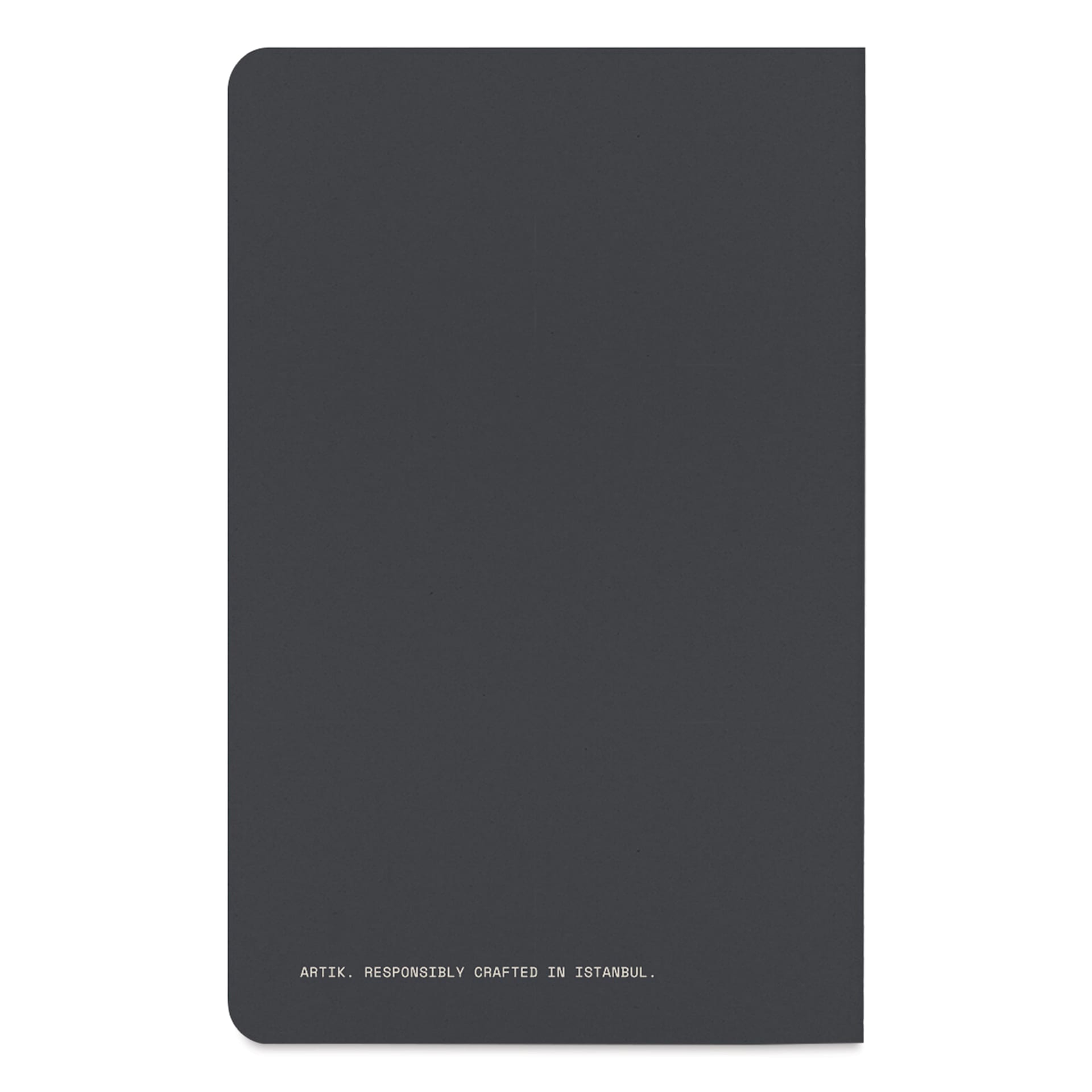 Artik Singer Sewn Notebook - Coconut, 3-1/2" x 5-1/2", Ruled, Pkg of 3, back cover