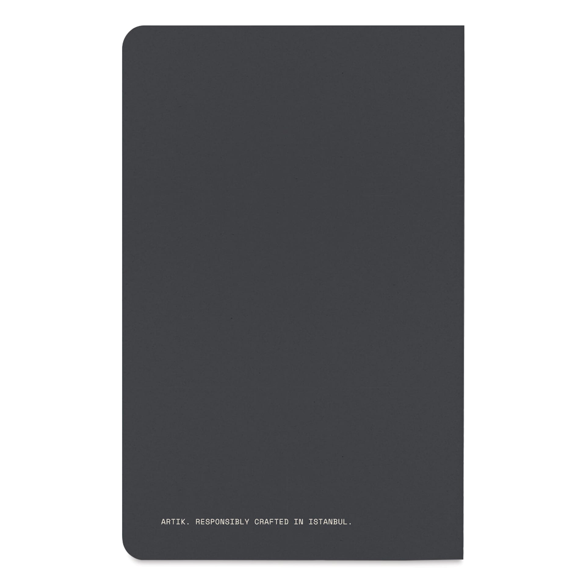 Artik Singer Sewn Notebook - Coconut, 3-1/2" x 5-1/2", Dot Grid, Pkg of 3, back cover